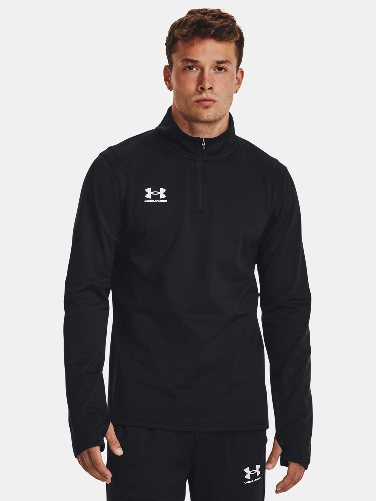 Under Armour Tričko UA Ms Ch. Midlayer-BLK - Pánské