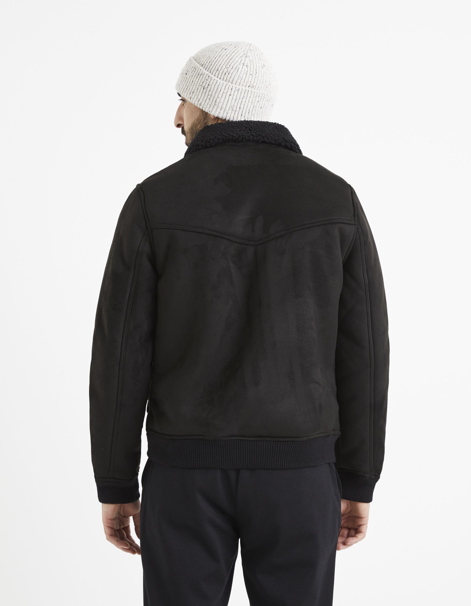 Jachete de iarna pentru barbati Celio - negru