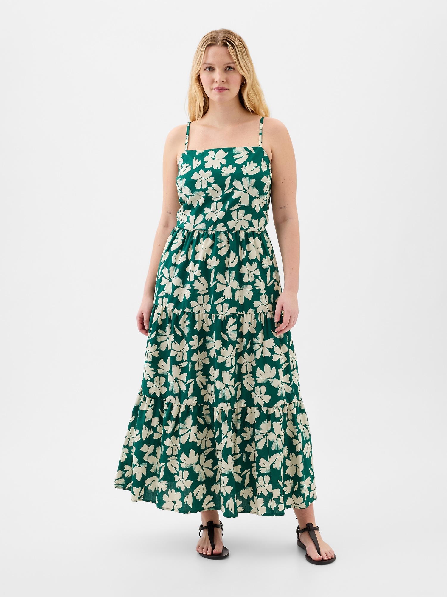 GAP Patterned Maxi Dress - Women's