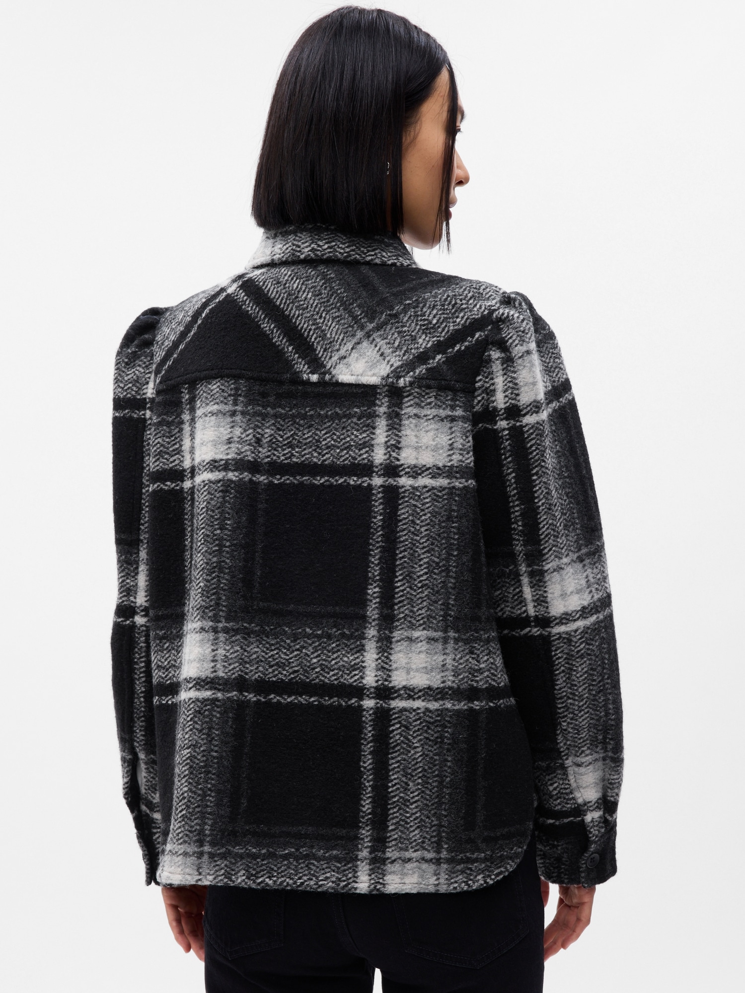 GAP Wool Jacket Crop - Women