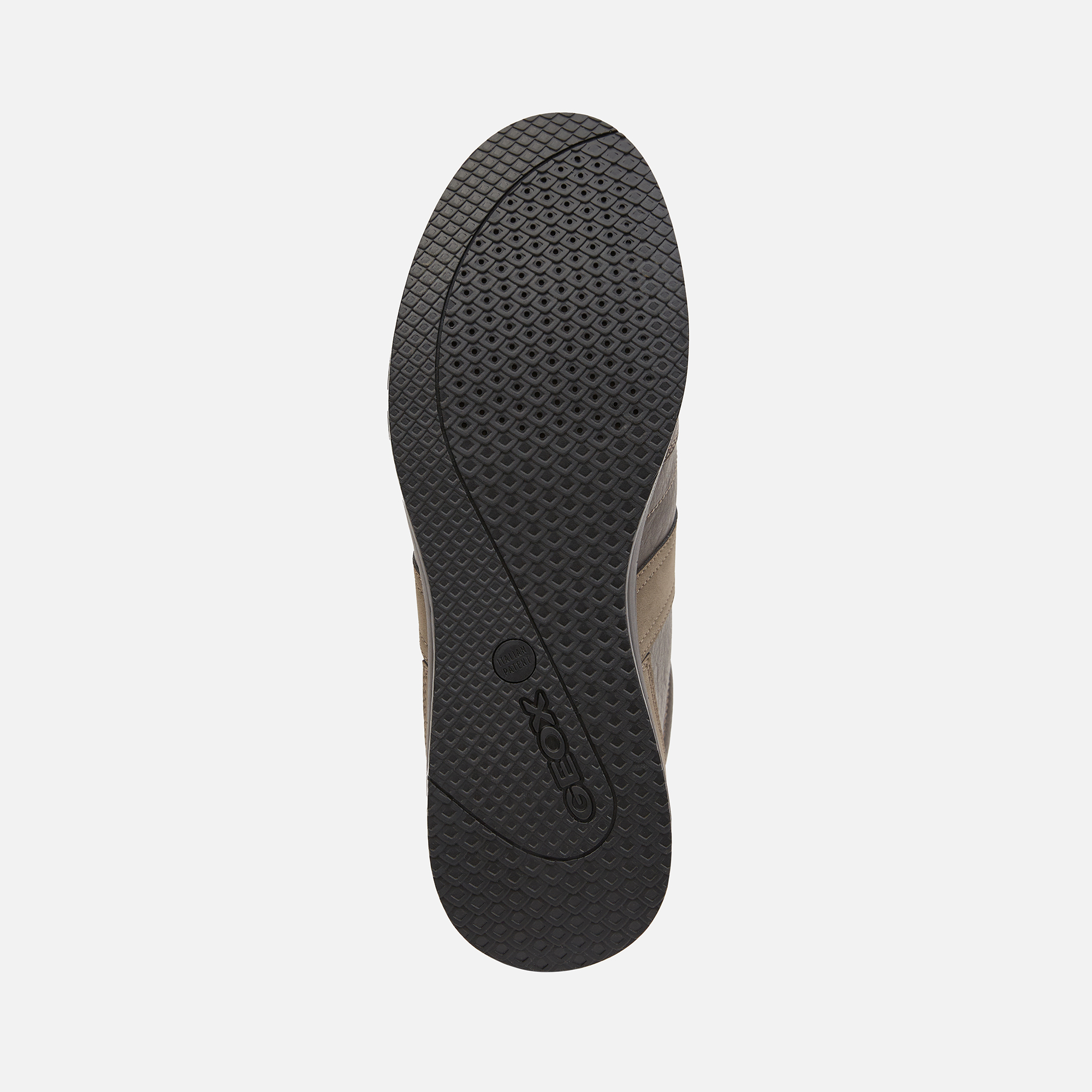 Brown men's sneakers Geox Avery - Men's