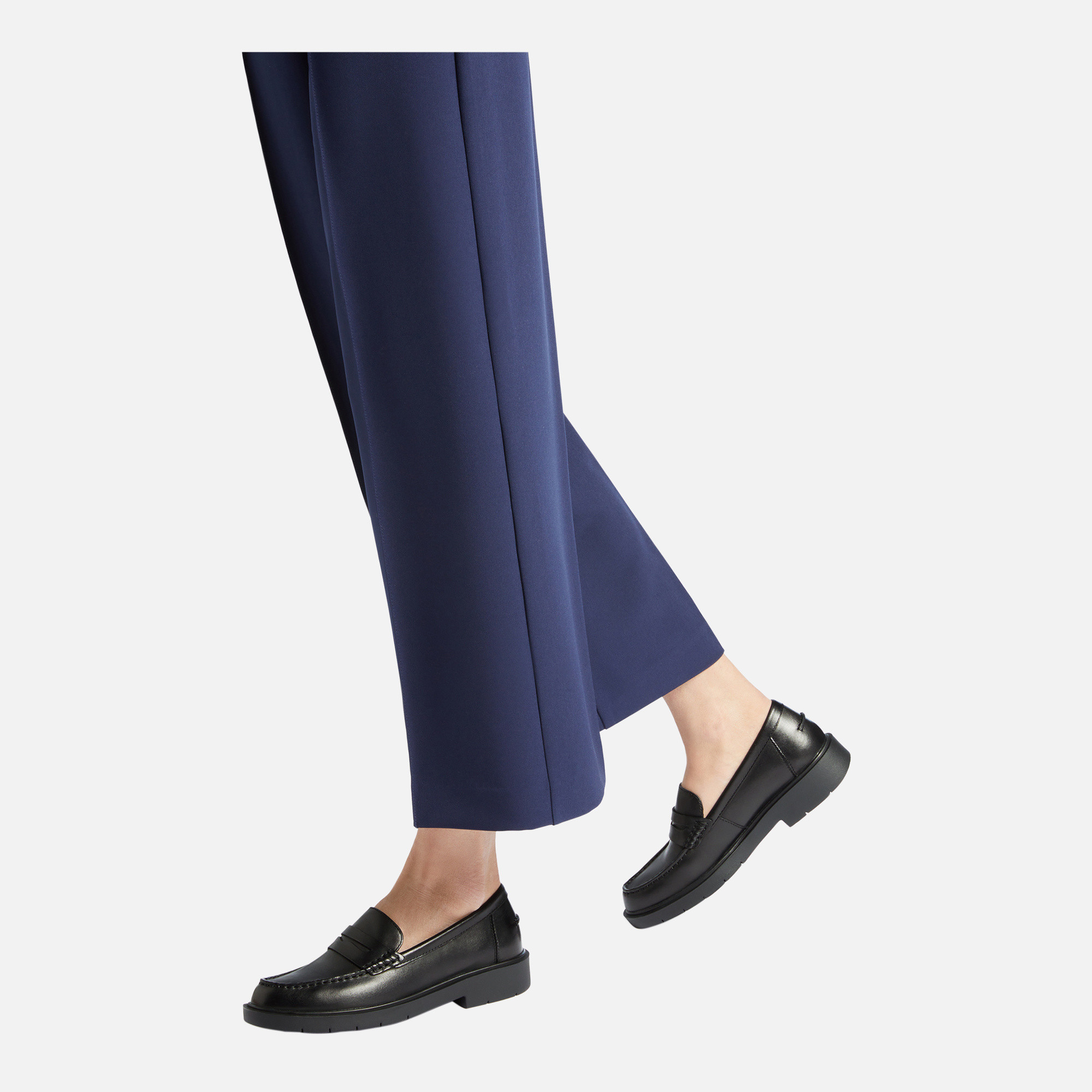 Black women&#039;s moccasins Geox Spherica EC-1 - Women&#039;s