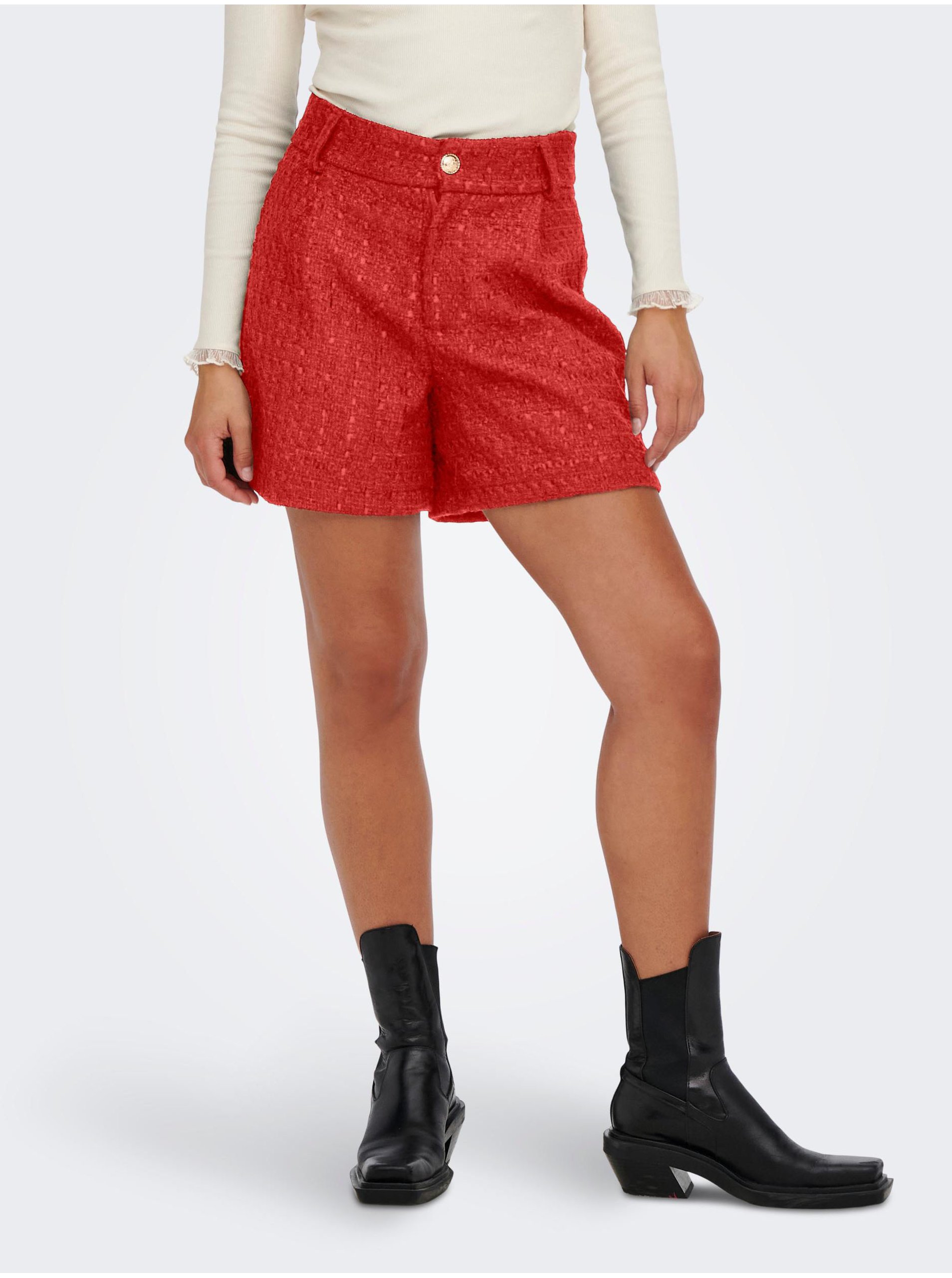 ONLY Kennedy Red Shorts - Women