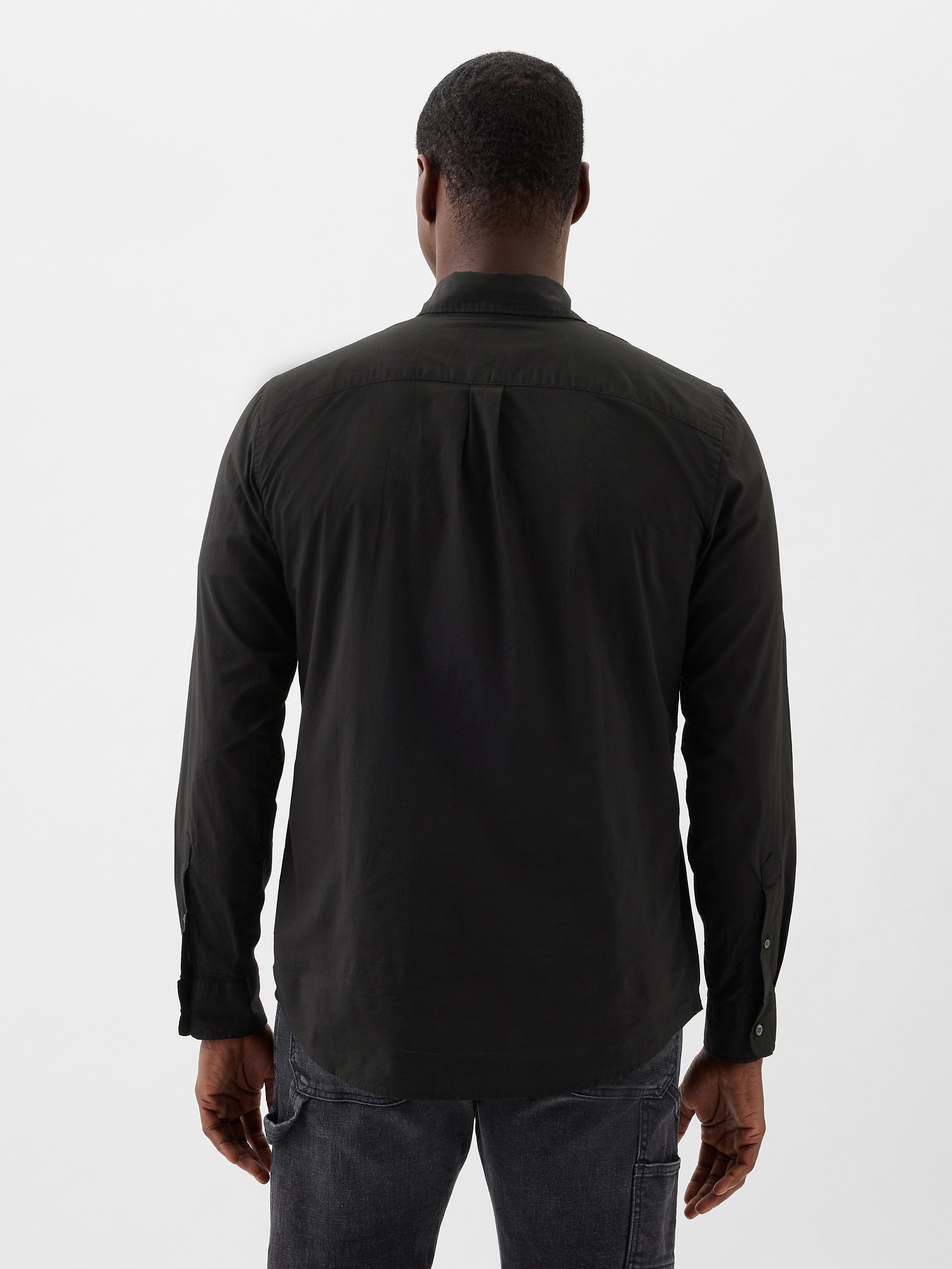 Camasi casual pentru barbati GAP - negru