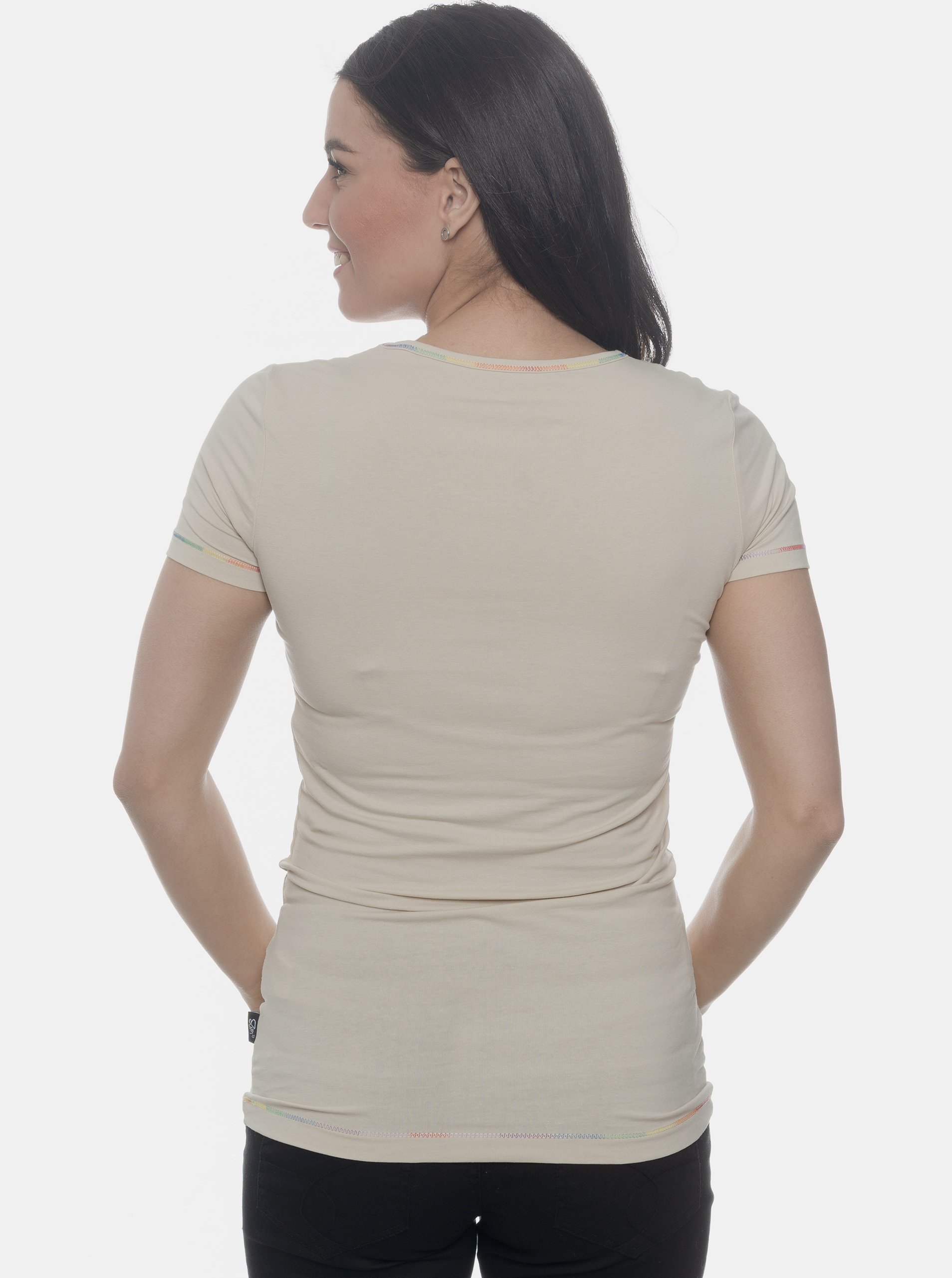 SAM73 Beige women's T-shirt SAM 73 - Women's