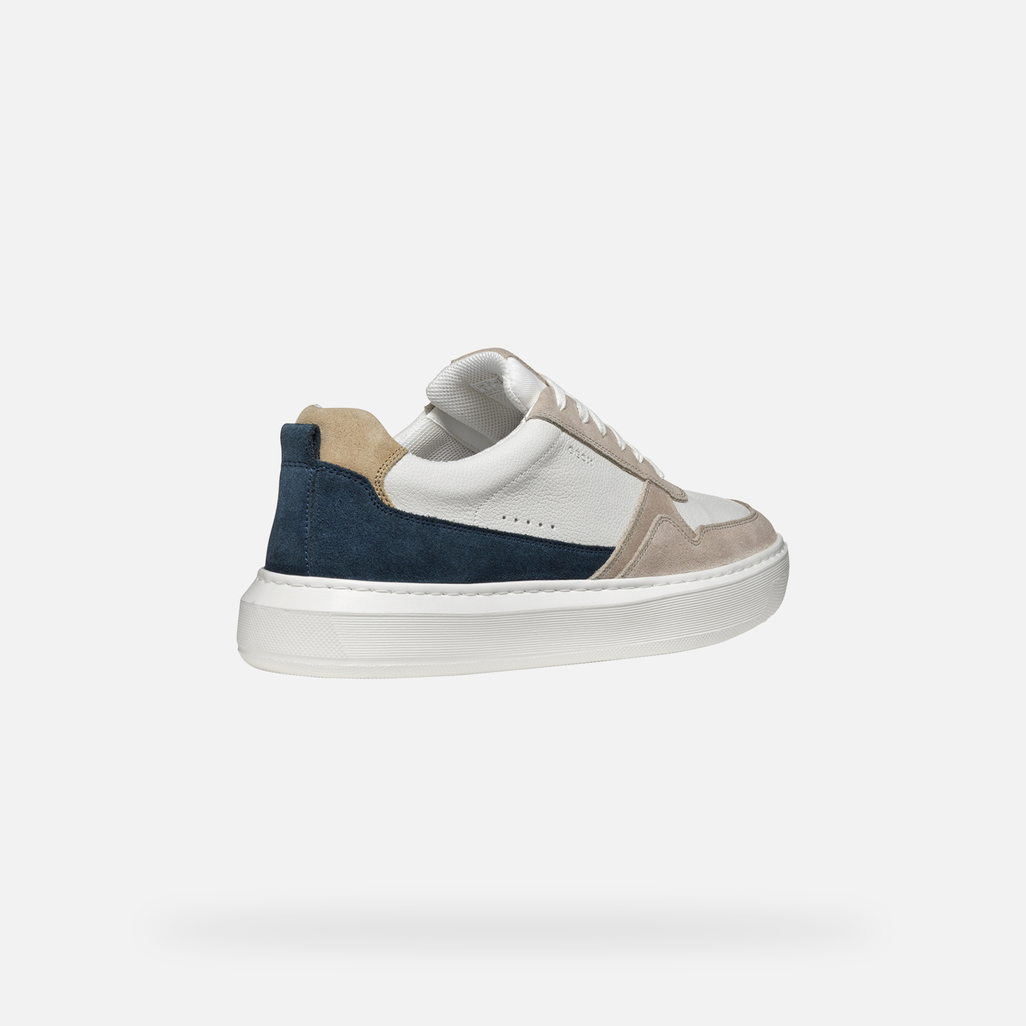 Beige men's sneakers Geox Deiven - Men's