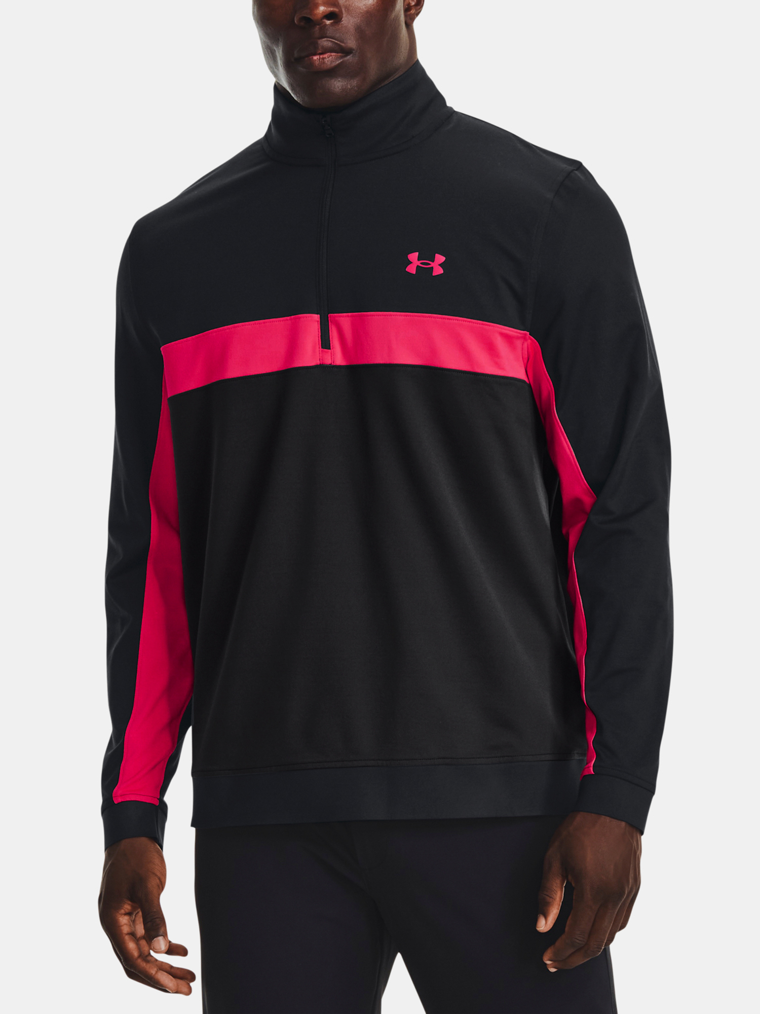 Under Armour Mikina UA Storm Midlayer 1/2 Zip-BLK - Pánské