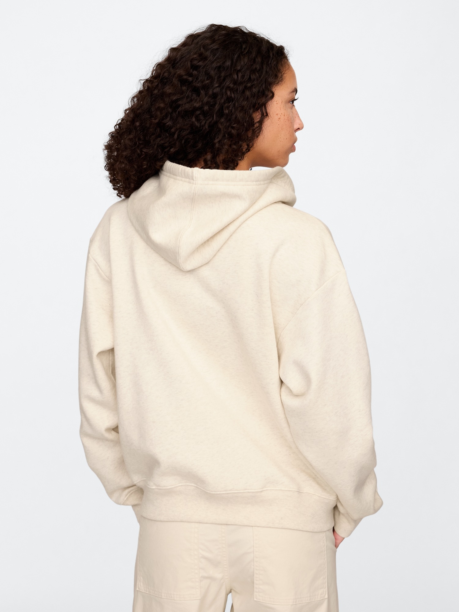 GAP Zip-up hoodie with logo - Women&#039;s
