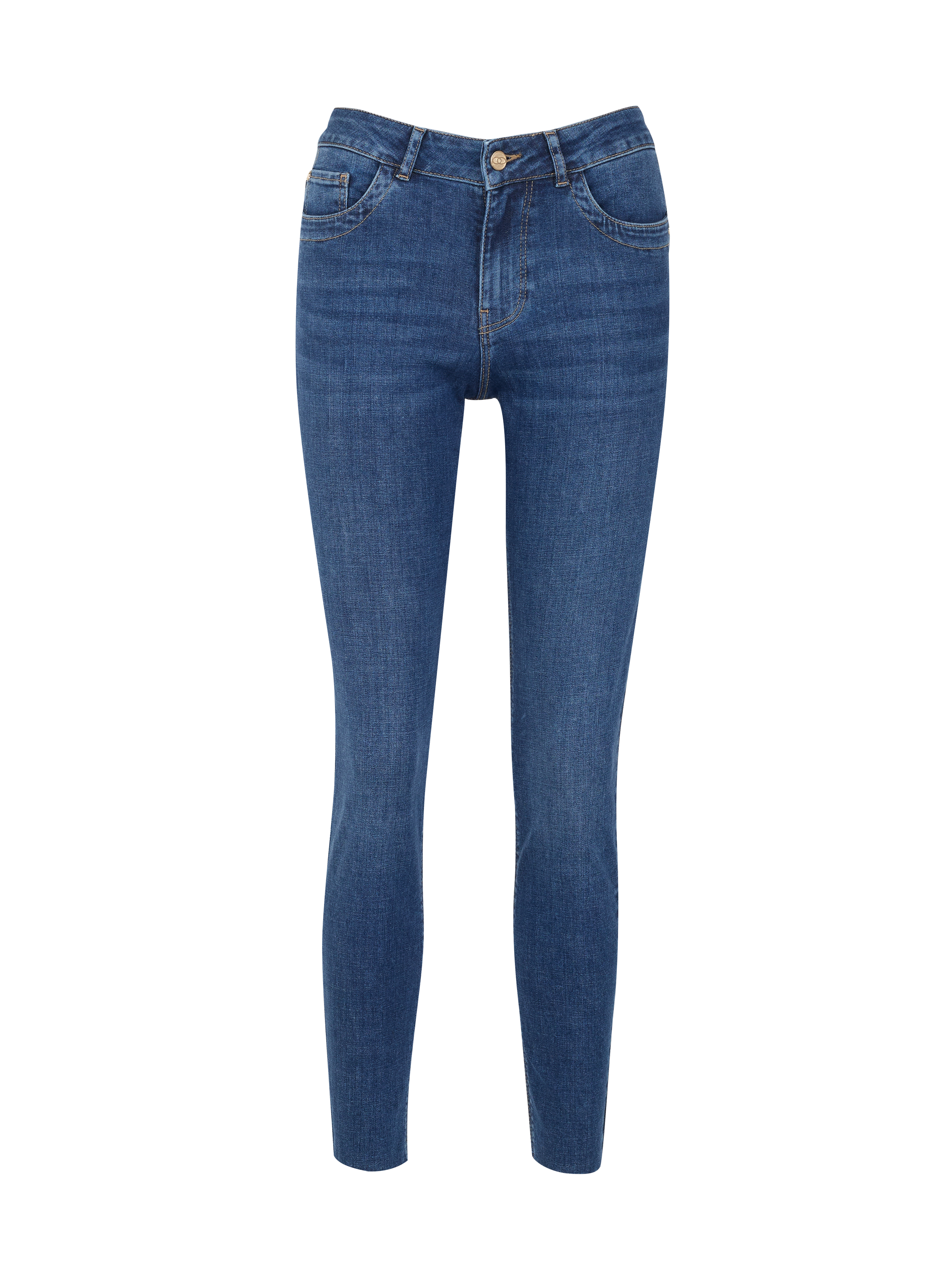 Orsay Dark Blue Women Skinny Fit Jeans - Women