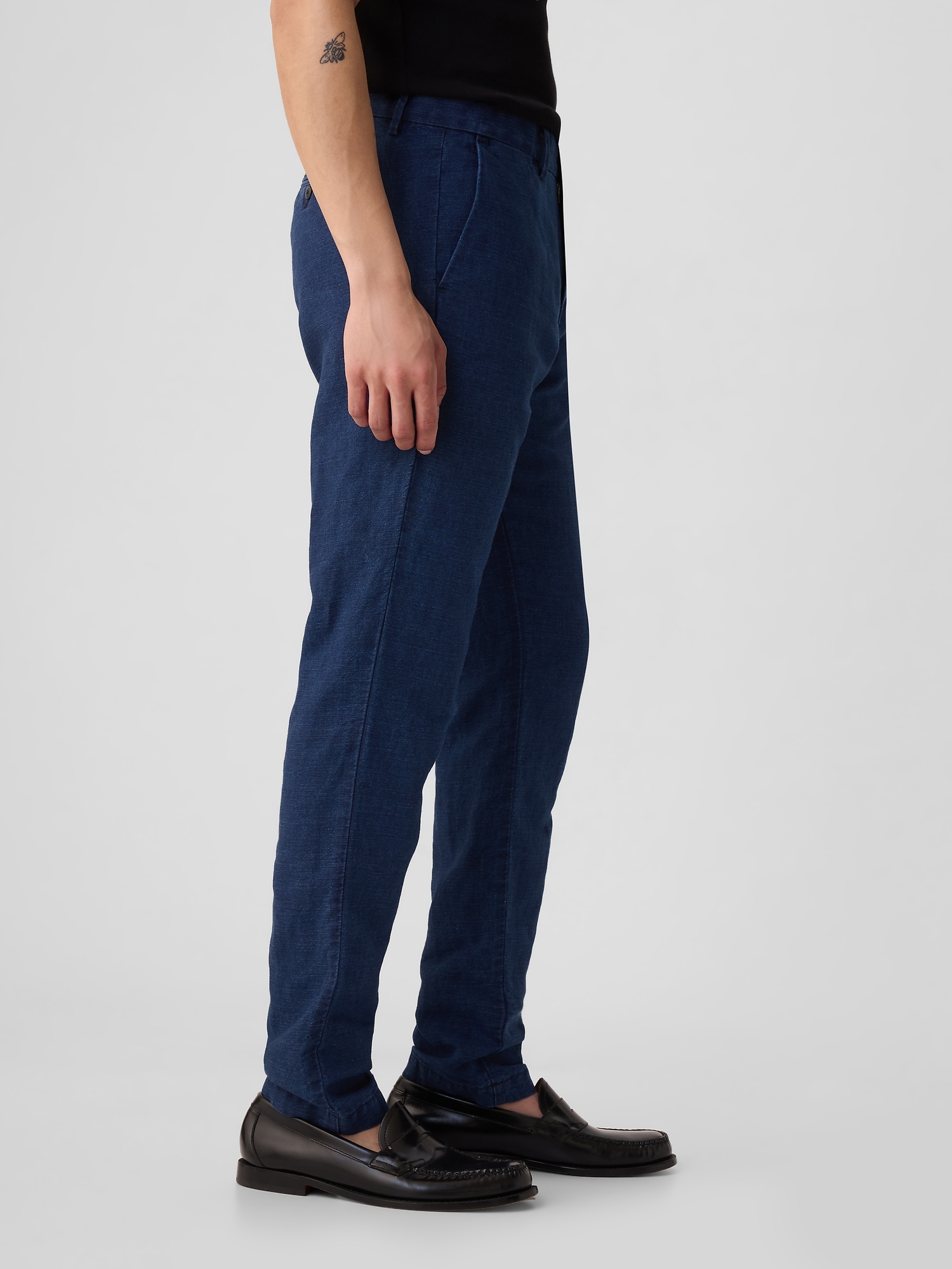 Pantaloni casual pentru barbati GAP - albastru inchis