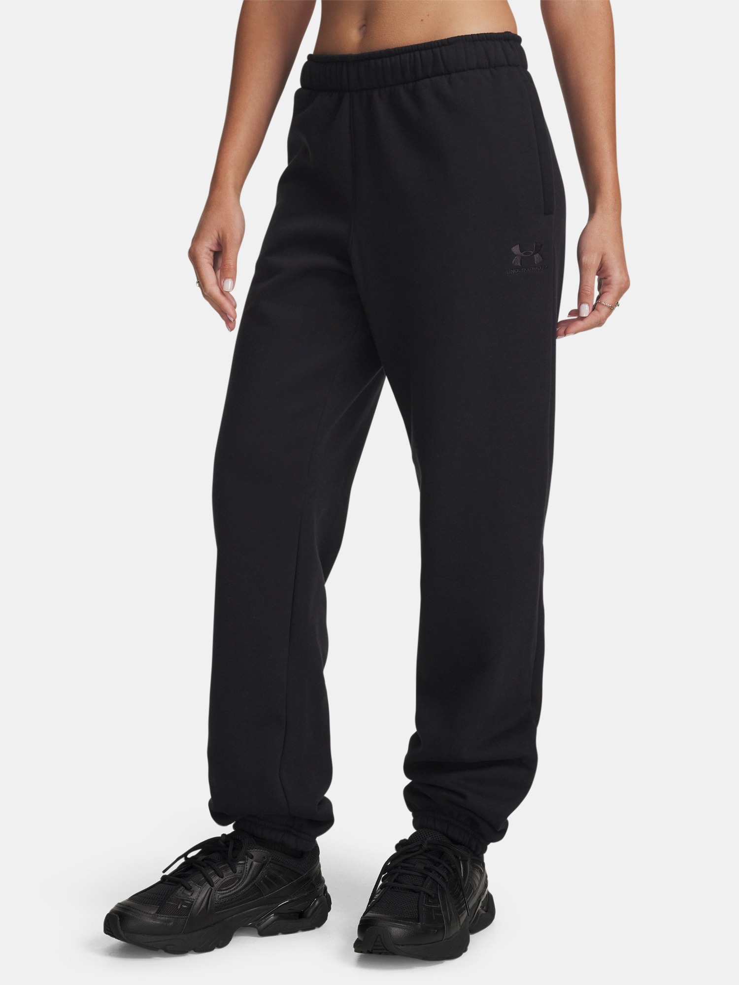 Under Armour UA Icon Vida Flc Jogger-BLK Womens Sweatpants - Womens