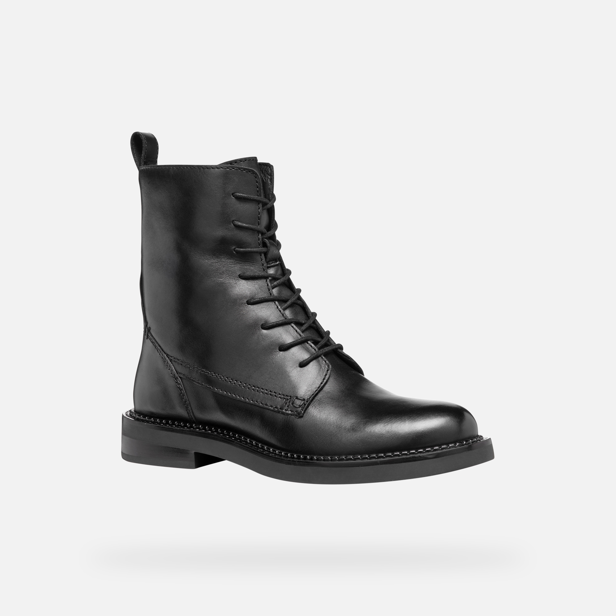 Black women's ankle boots Geox Serilda - Women's