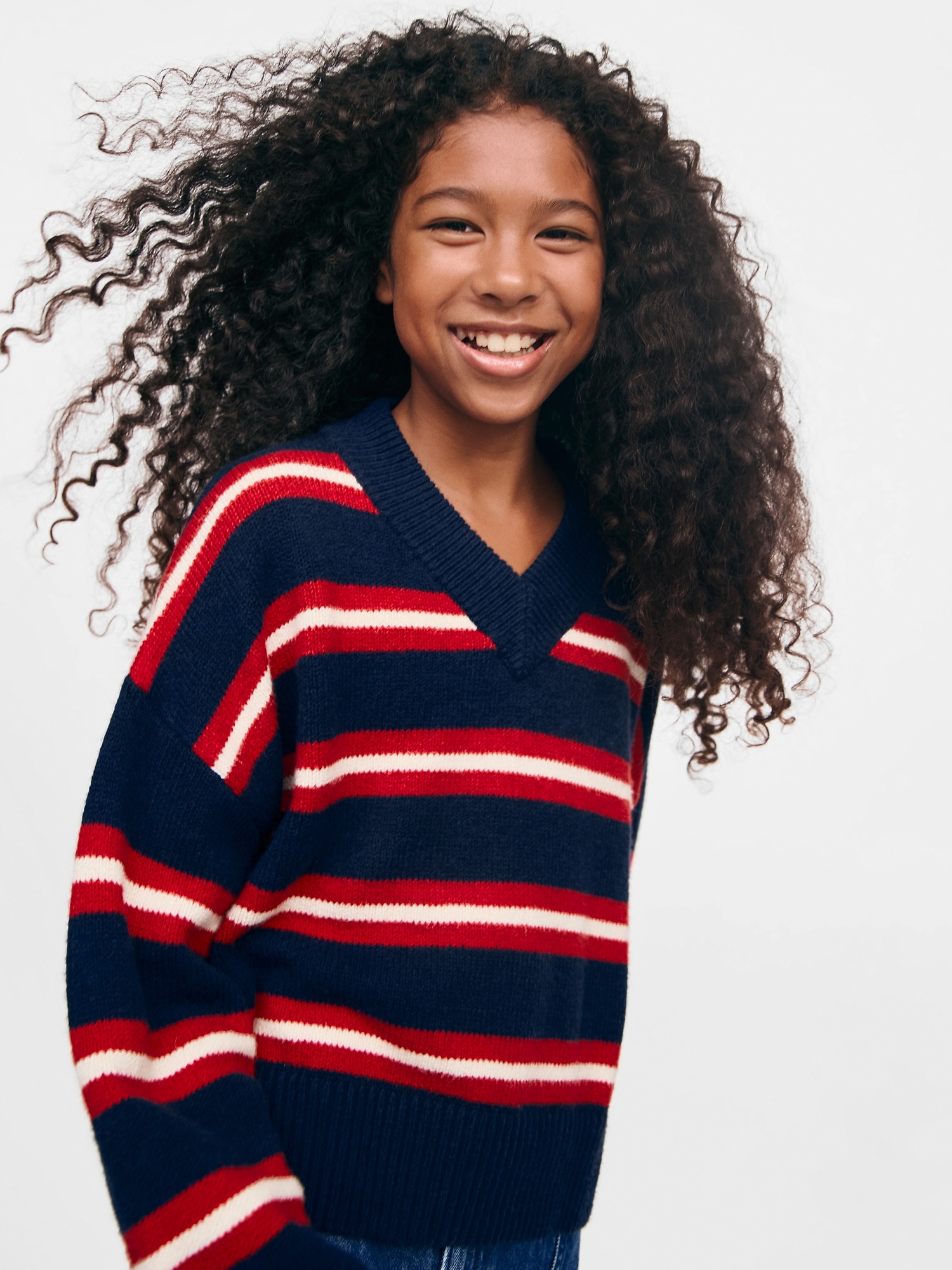 GAP Children&#039;s oversize sweater CashSoft - Girls