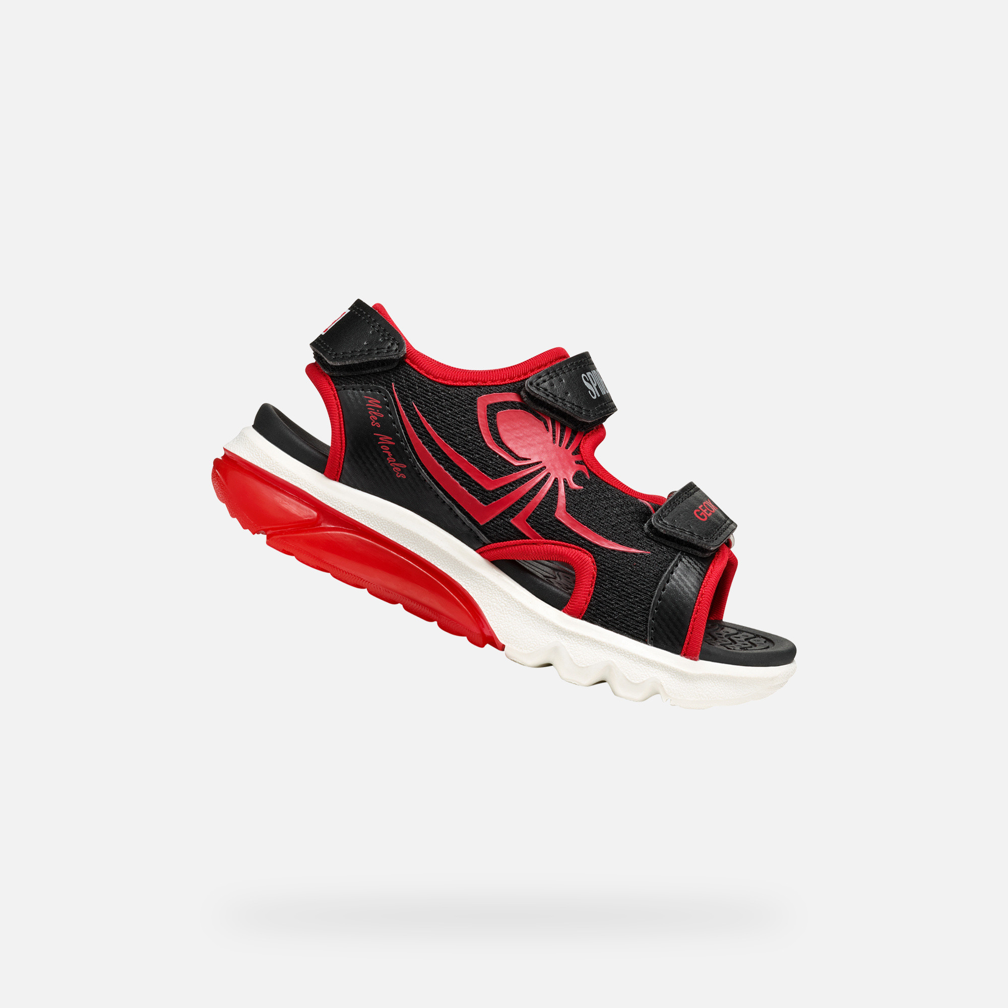 Black boys sandals Geox Ciberdron - Boys