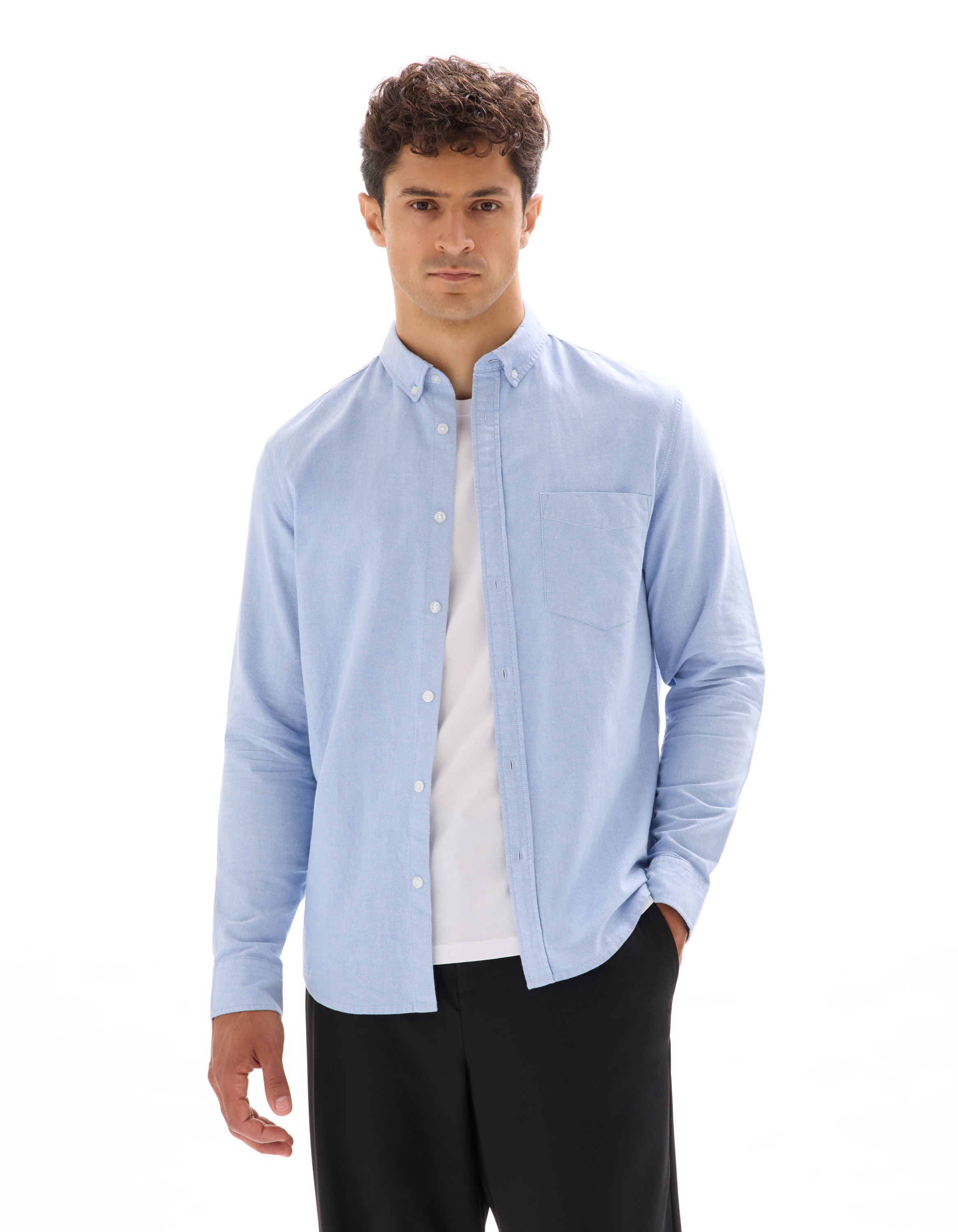 Camasi office pentru barbati Celio - albastru deschis