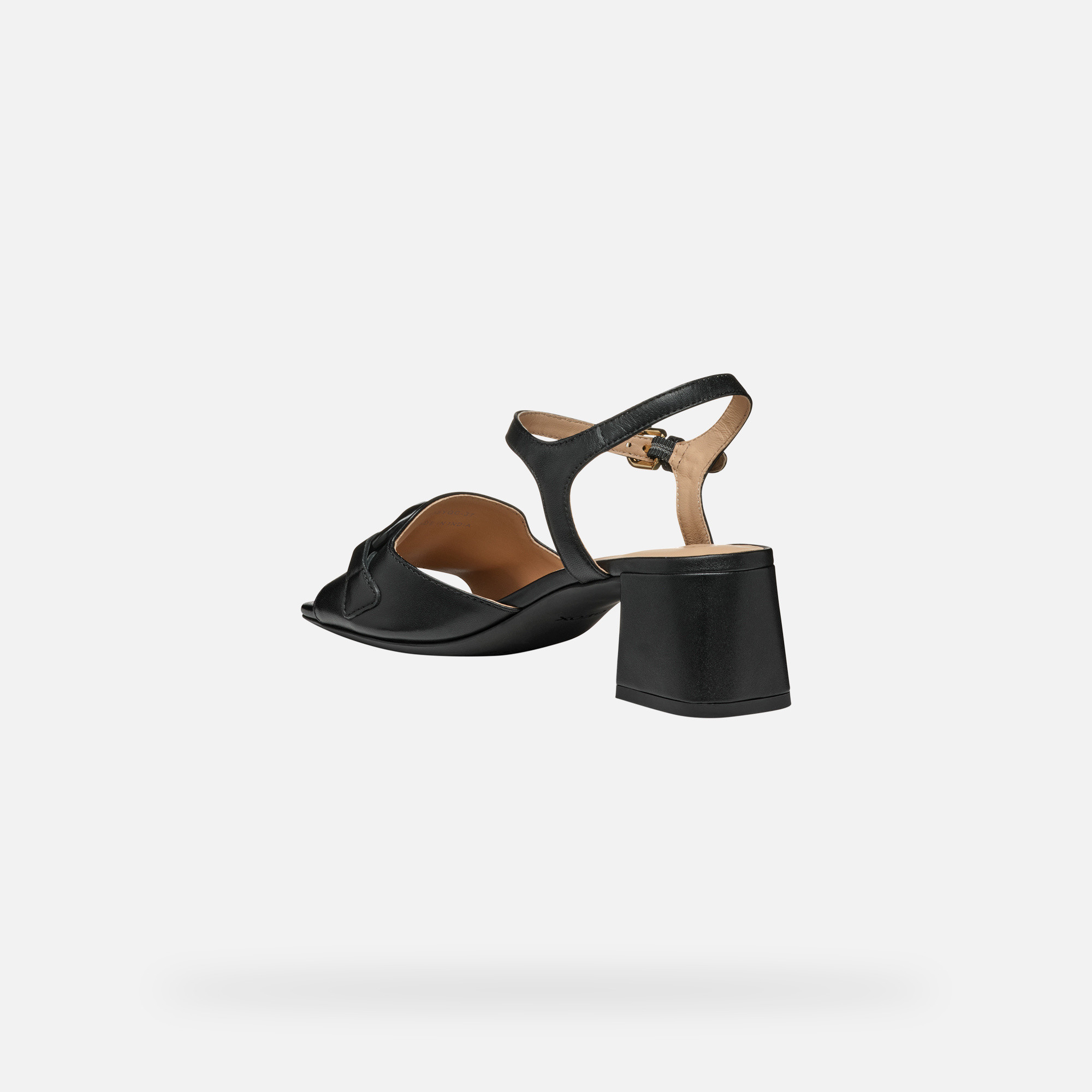 Black women's sandals Geox New Eraklia 50 T - Women's
