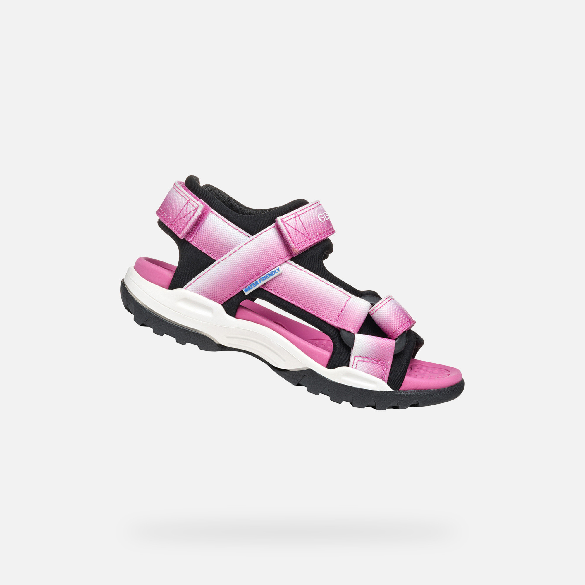 Pink Girls Sandals Geox Borealis - Girls