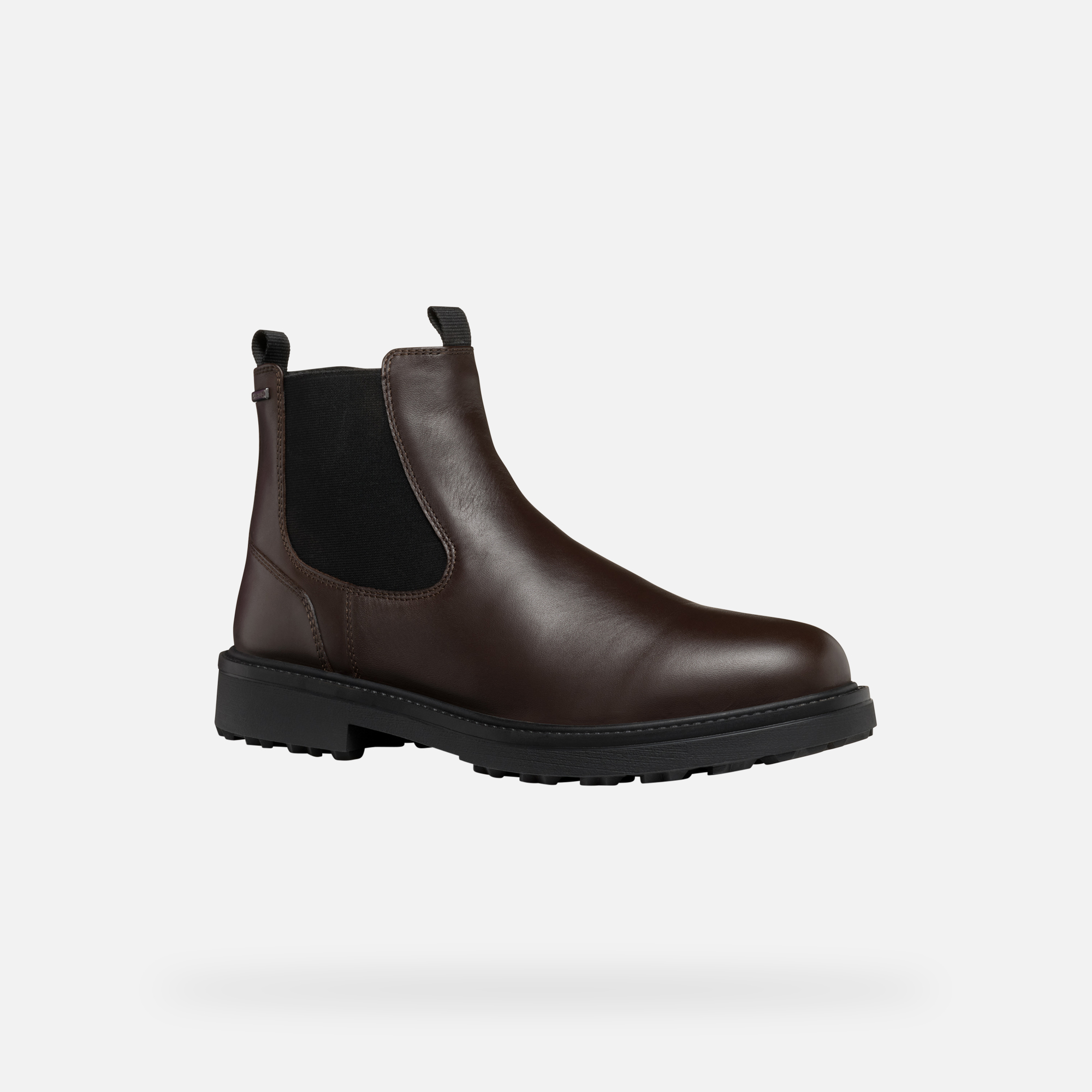 Brown men&#039;s ankle boots Geox Lagorai + Grip A - Men&#039;s