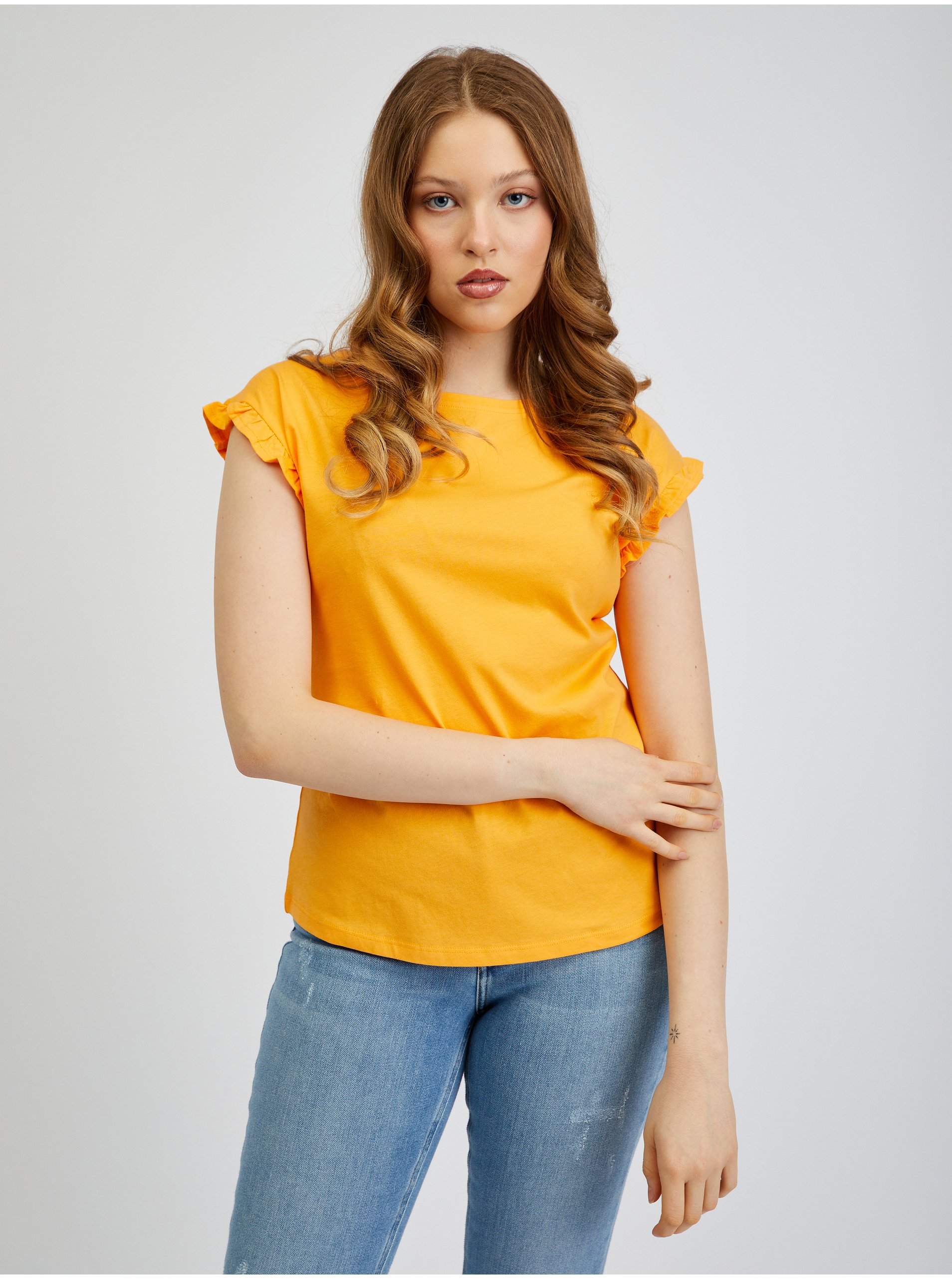 Orange Women's T-shirt ORSAY - Women