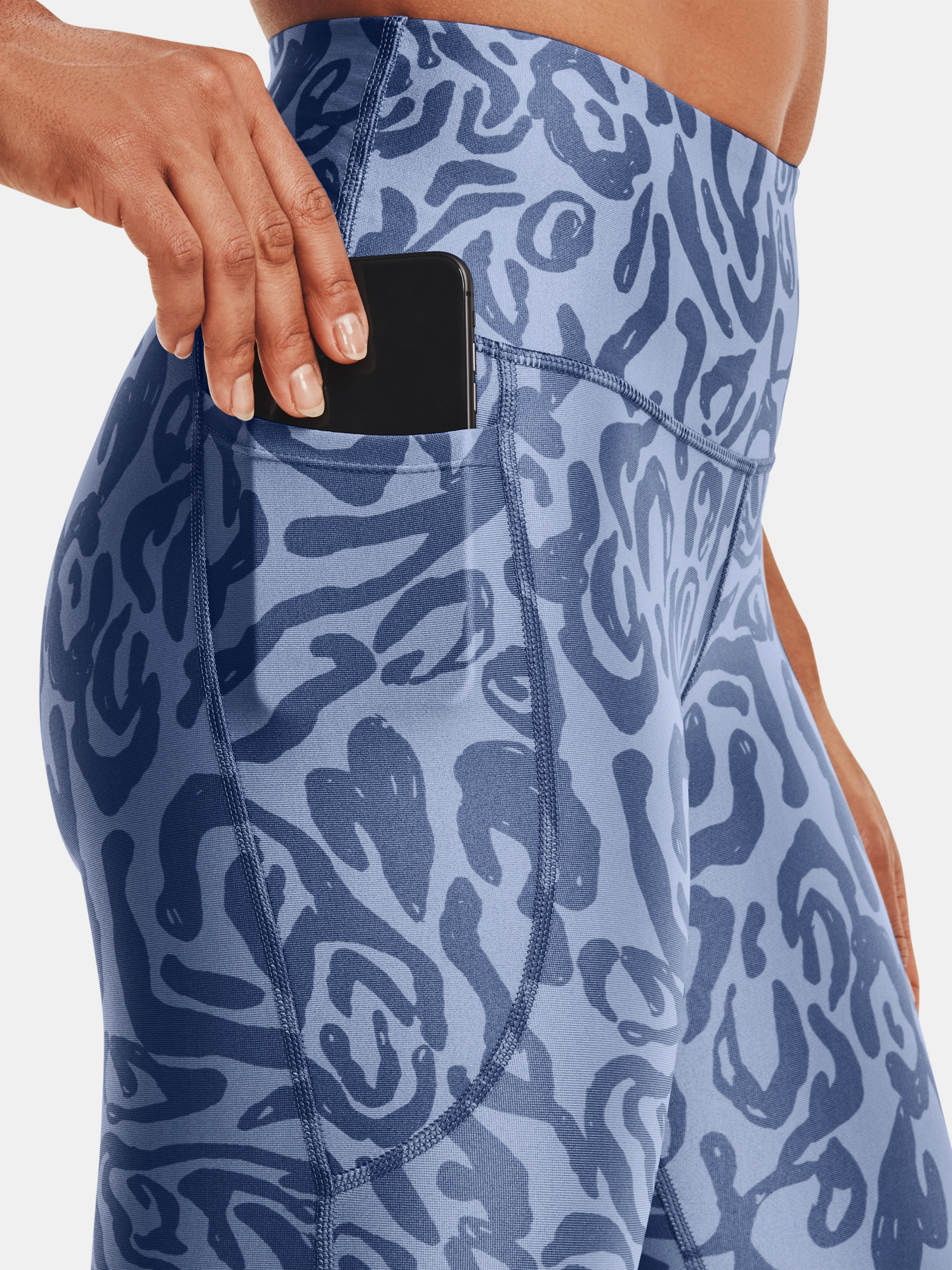 Sub Armour Legíny HG Amr TonalPrt 7/8PKT NS-BLU