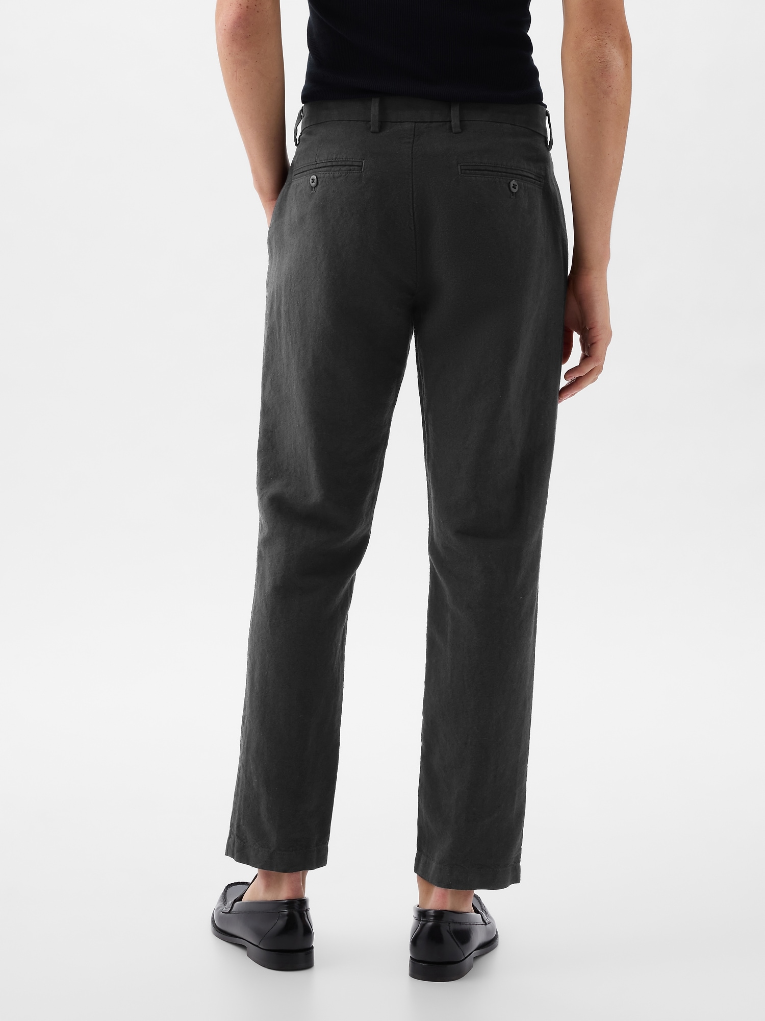 Pantaloni casual pentru barbati GAP - negru
