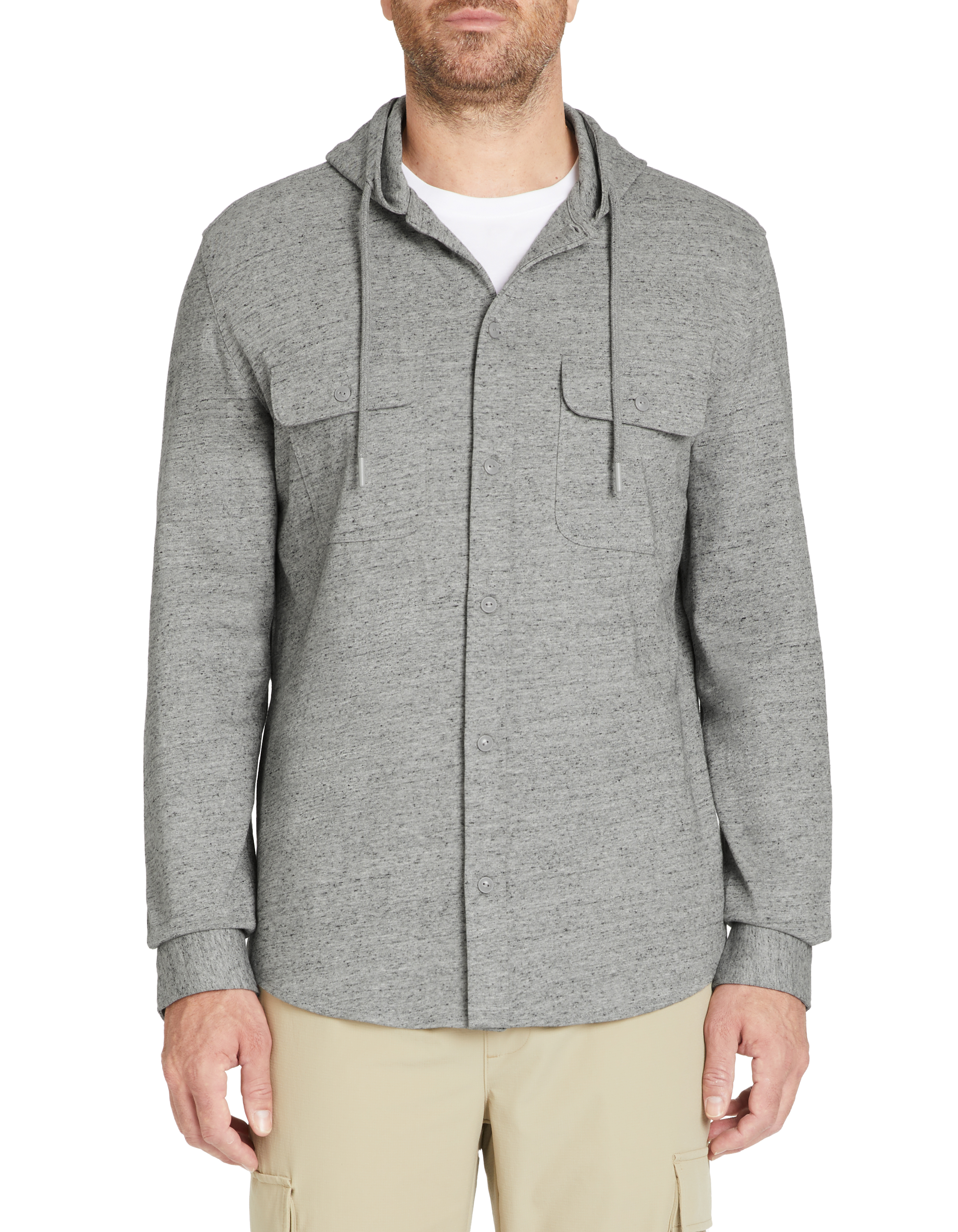 Celio Hooded Shirt Jahoode - Men's