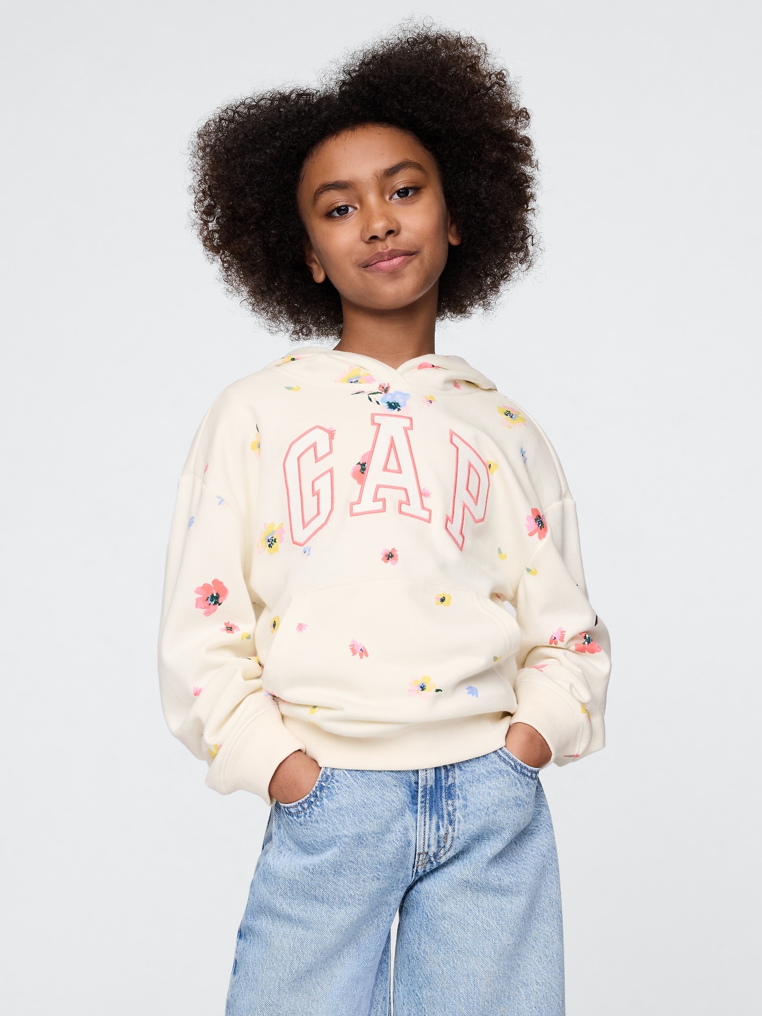 GAP Children's sweatshirt with logo - Girls