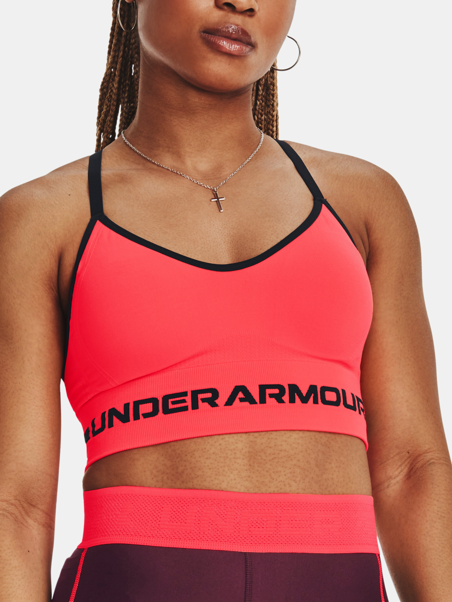 Under Armour Seamless Low Long Women's Bra