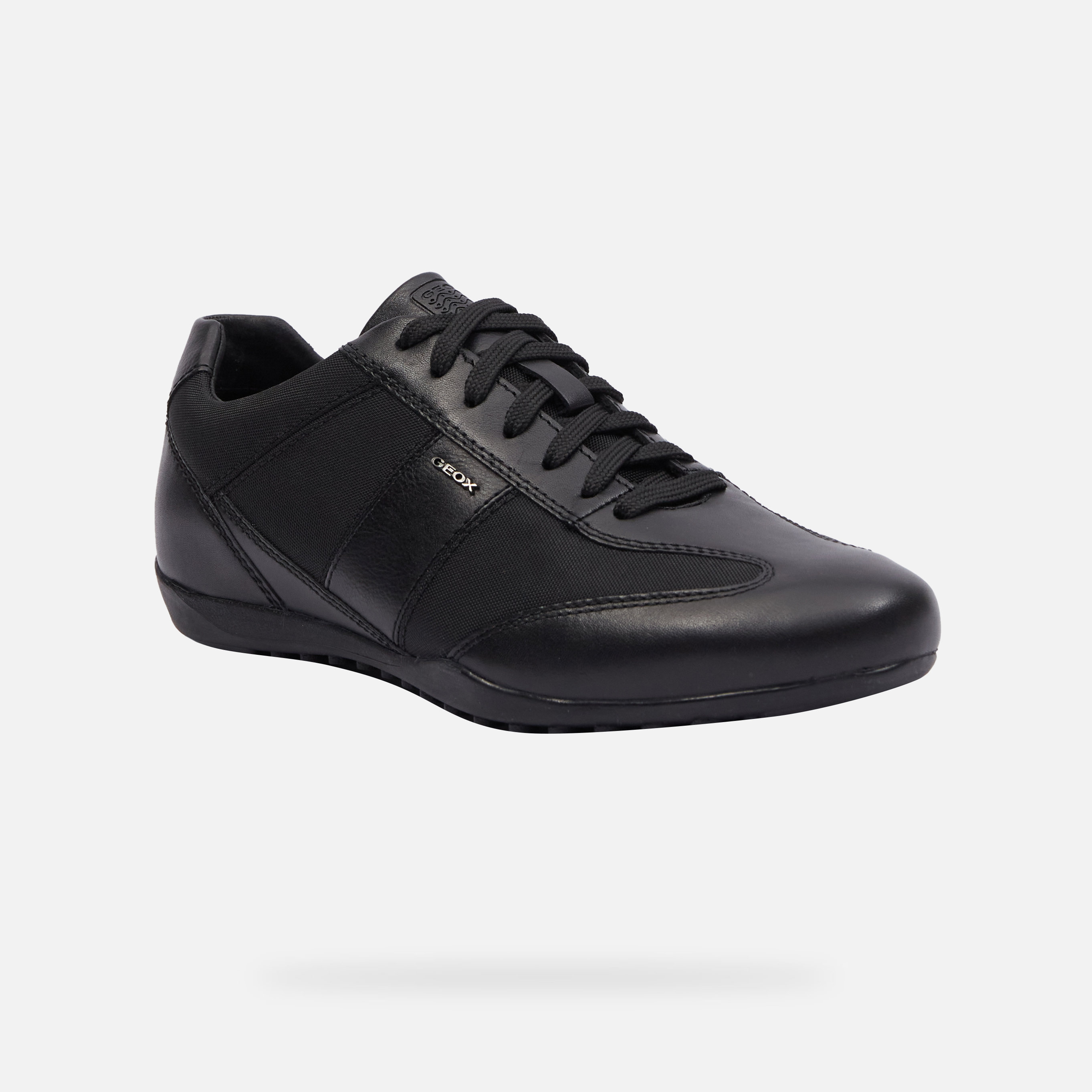Black men&#039;s sneakers Geox Wells - Men&#039;s