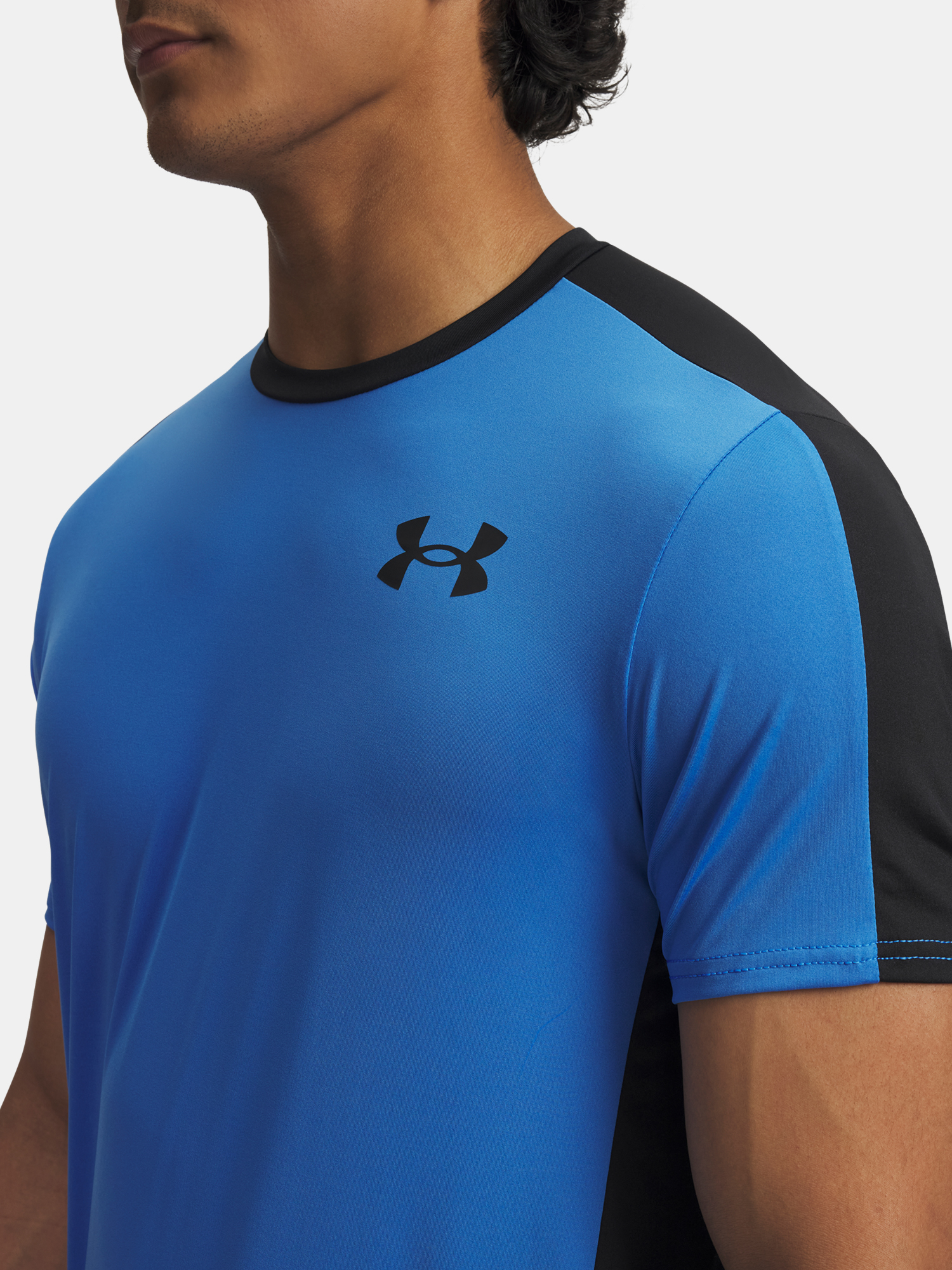 Men's T-shirt Under Armour UA HG Wordmark SS-BLU - Men's
