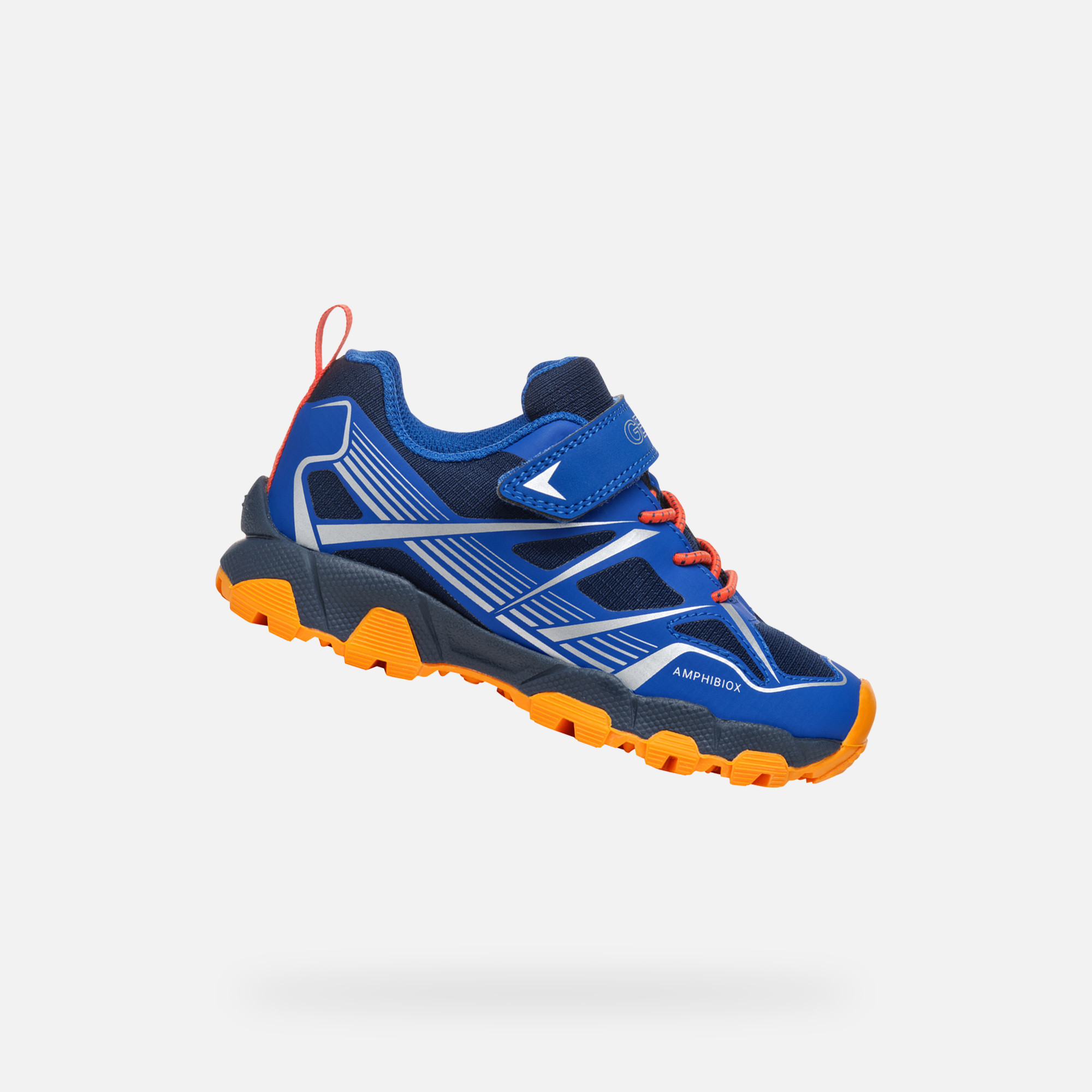 Blue boys sneakers Geox Magnetar ABX - Boys