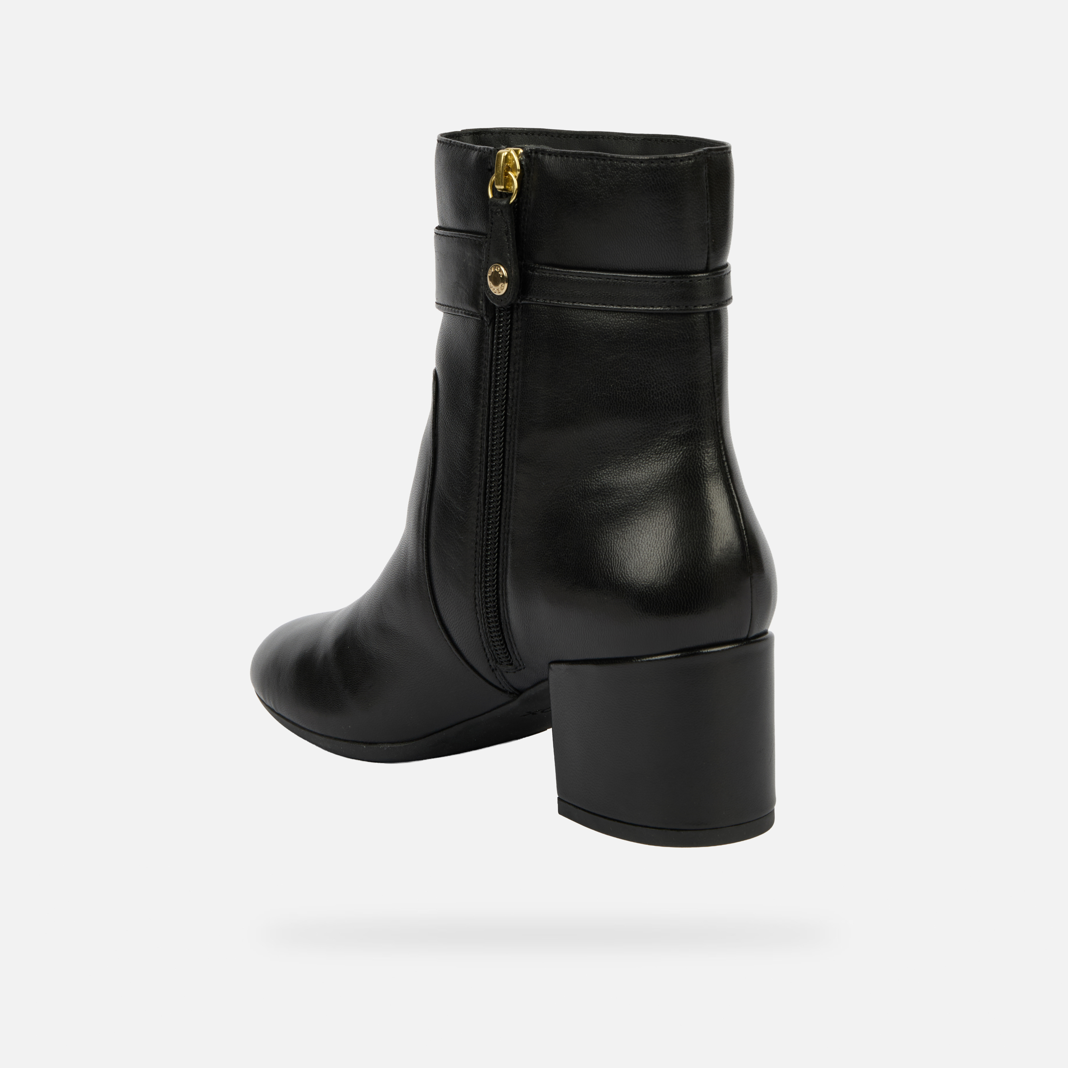 Black women's ankle boots Geox Eleana - Women's