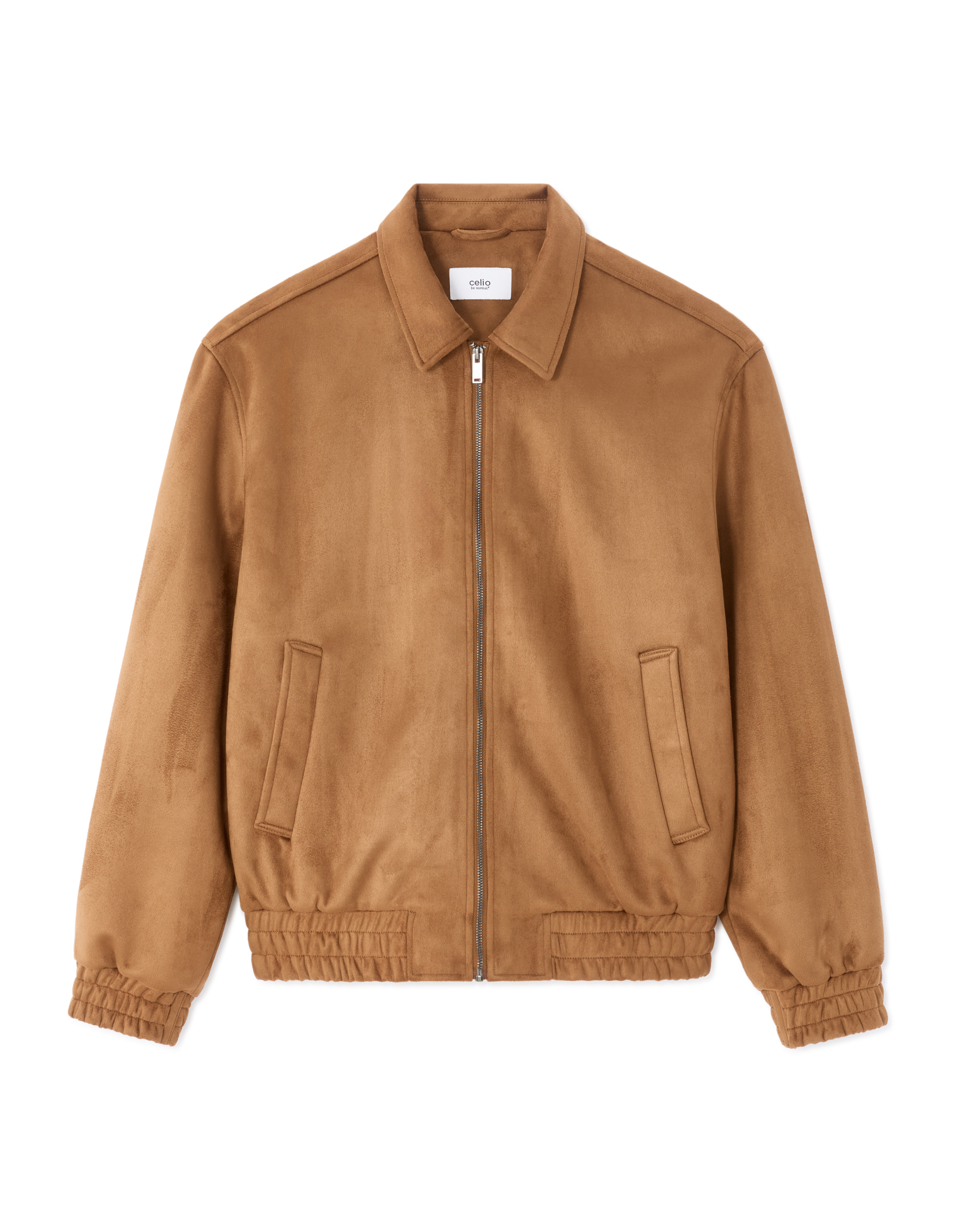 Celio Faux Suede Jacket Nupinch - Mens