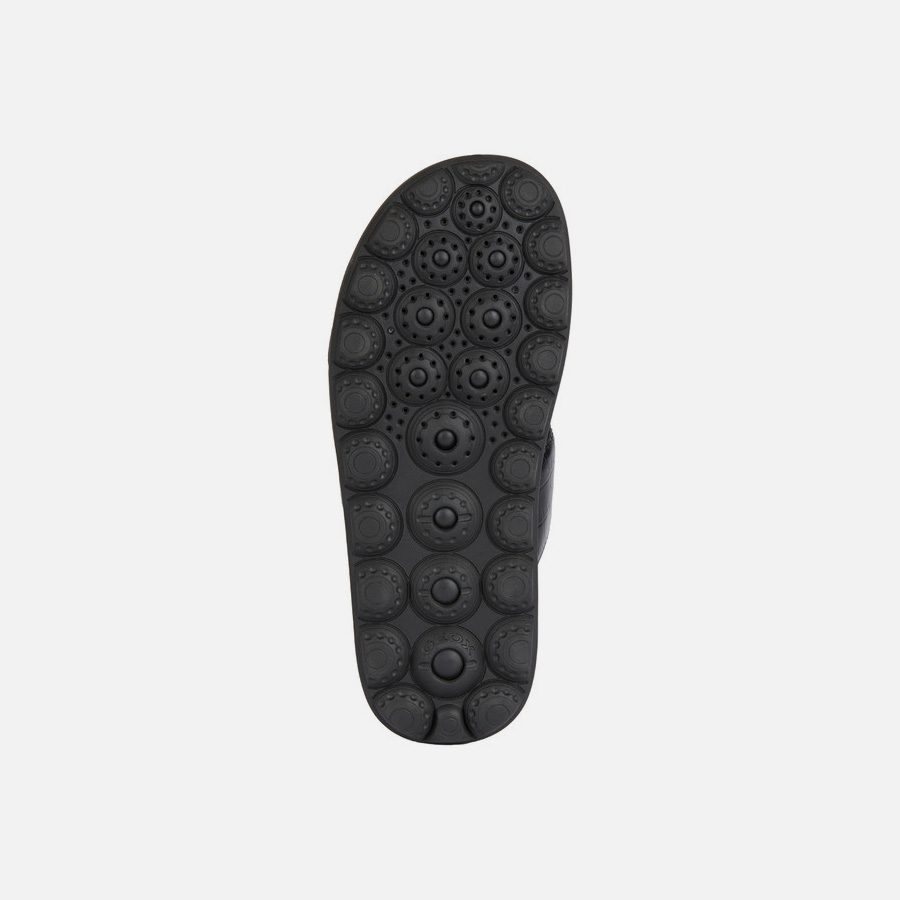 Black men&#039;s slippers Geox Spherica Ec6 - Men&#039;s