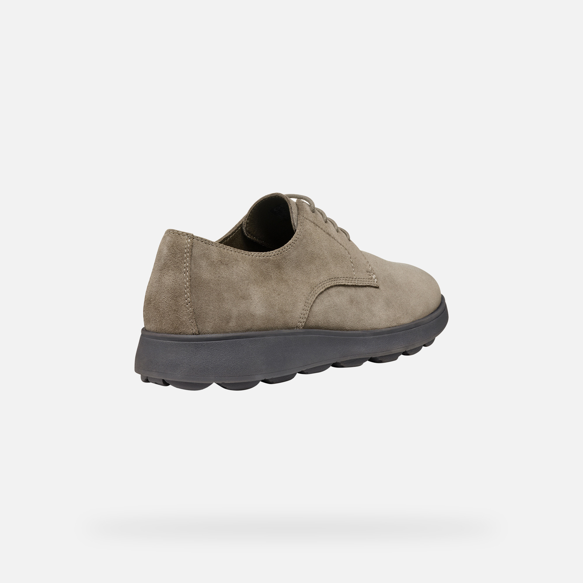 Light grey men&#039;s formal shoes Geox Spherica EC10 - Men&#039;s
