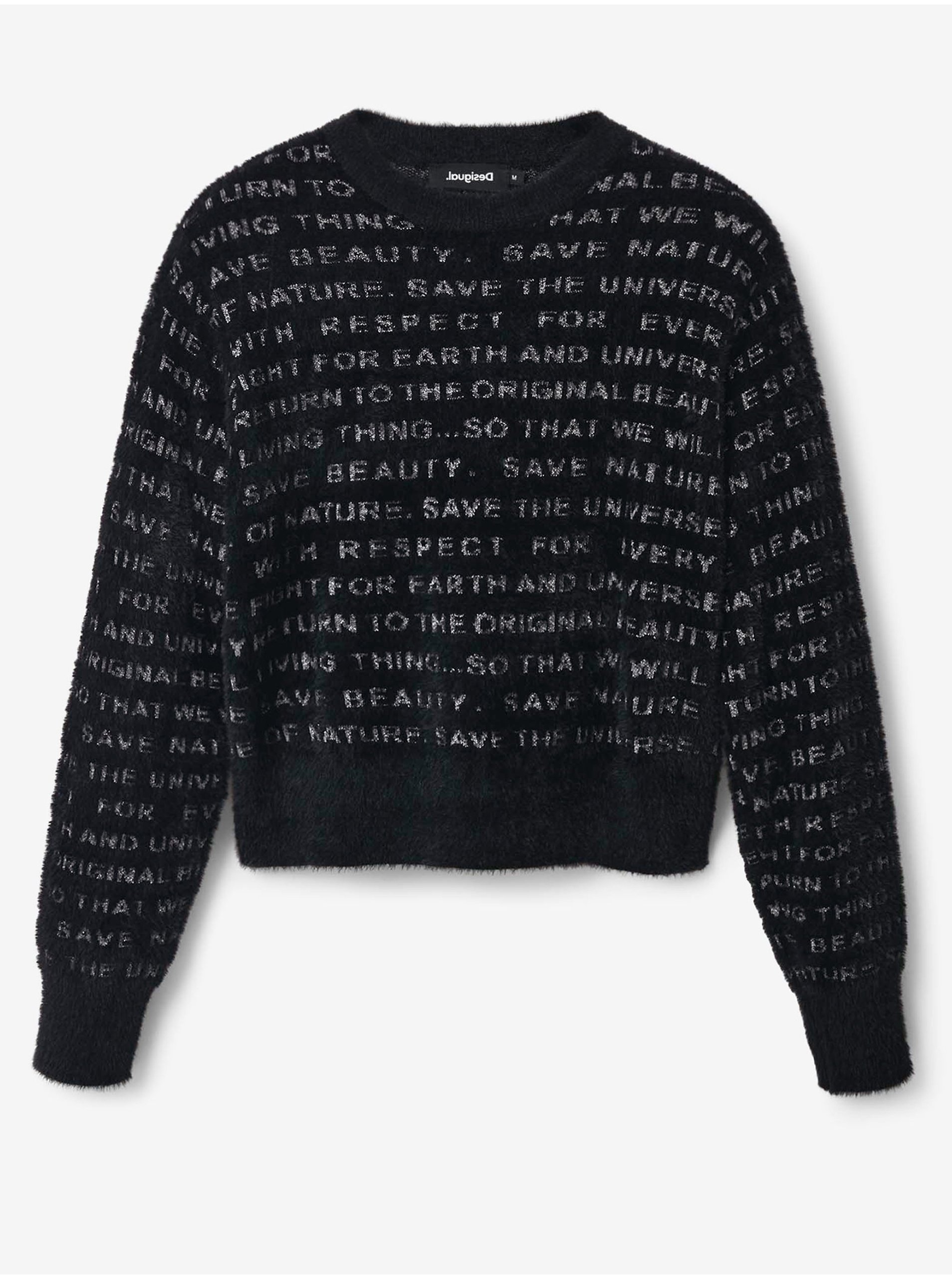 Pulovere pentru femei Desigual - negru