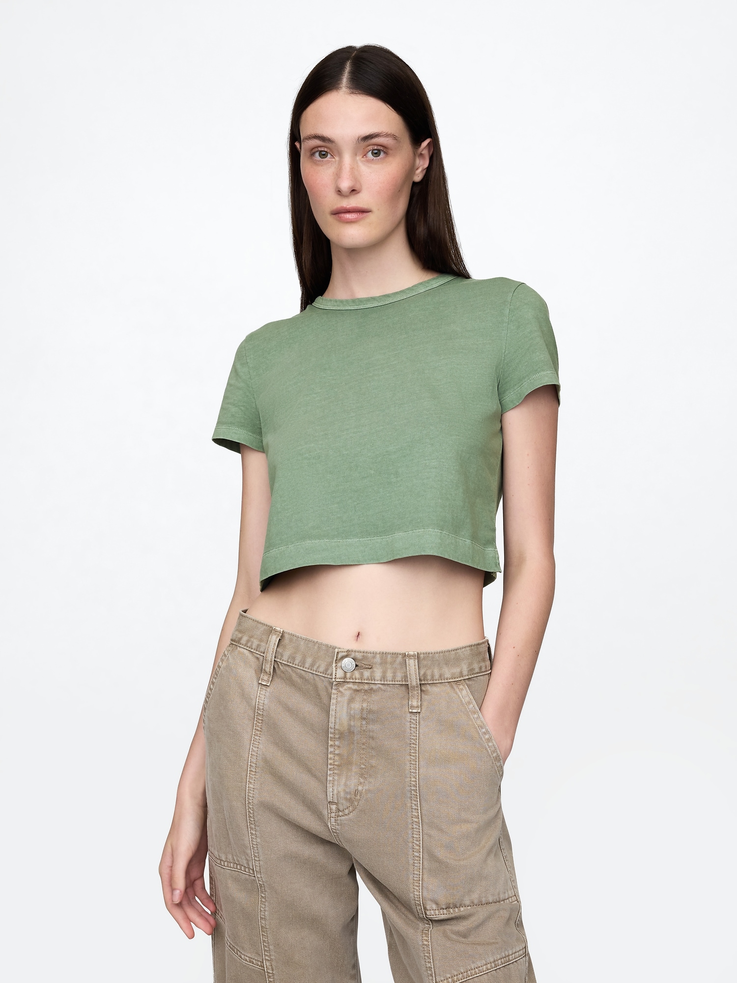 GAP Crop T-shirt - Womens