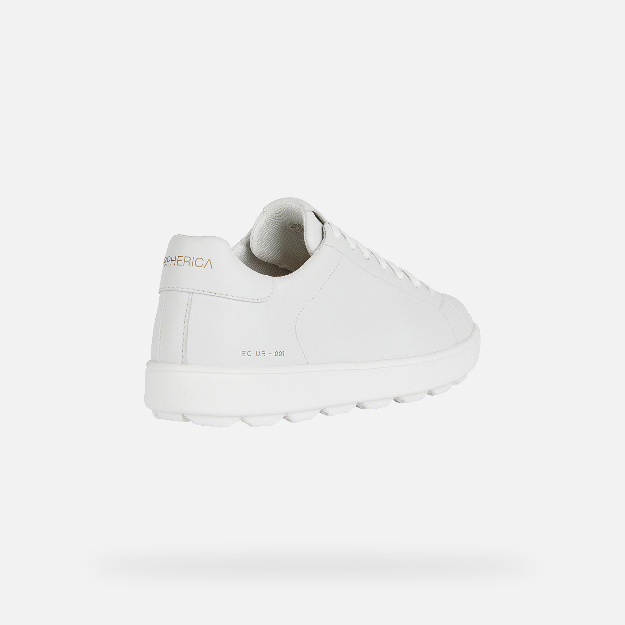 White men's sneakers Geox Spherica ECUB-1 - Men