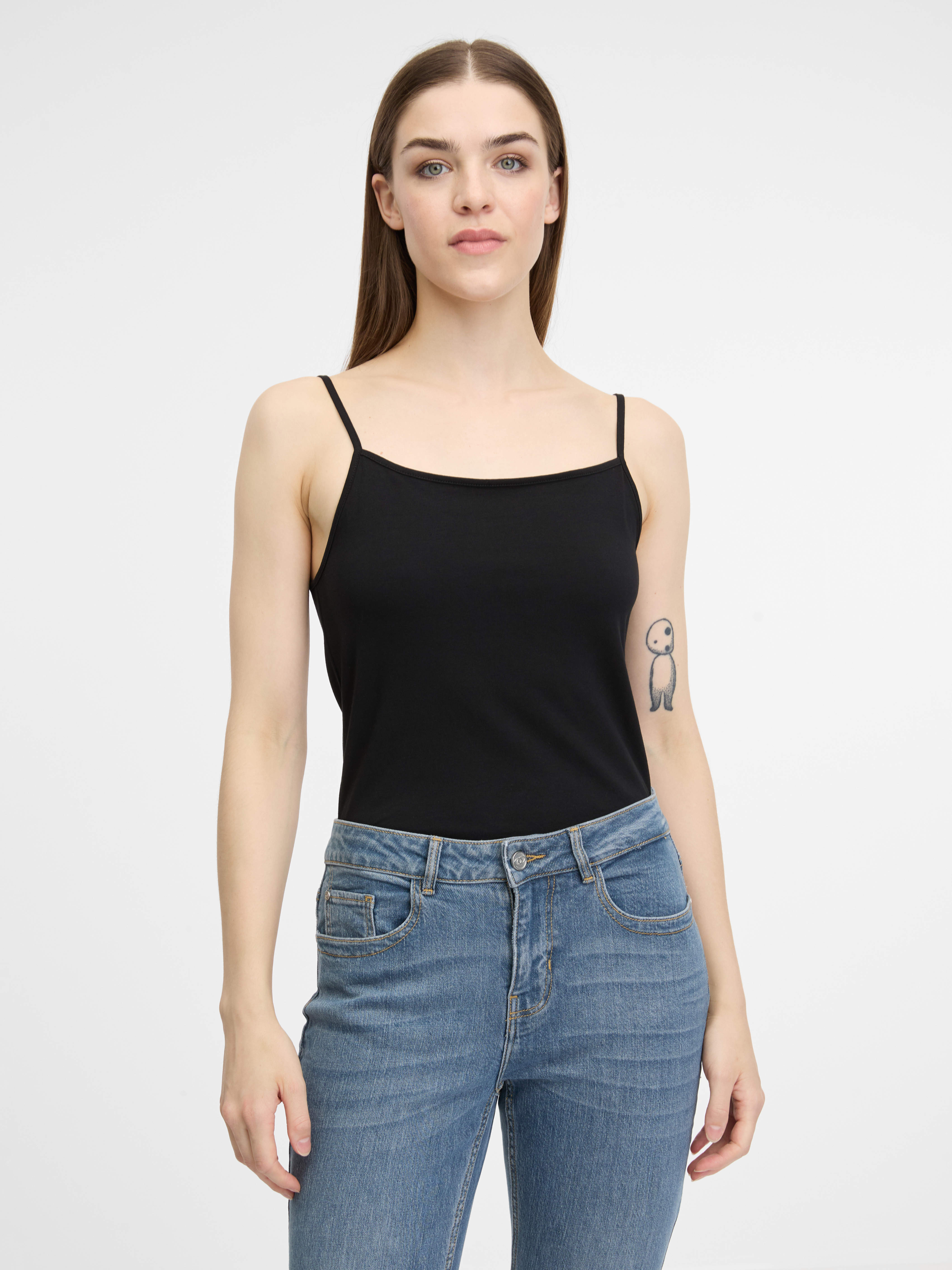 Black womens tank top ORSAY - Womens