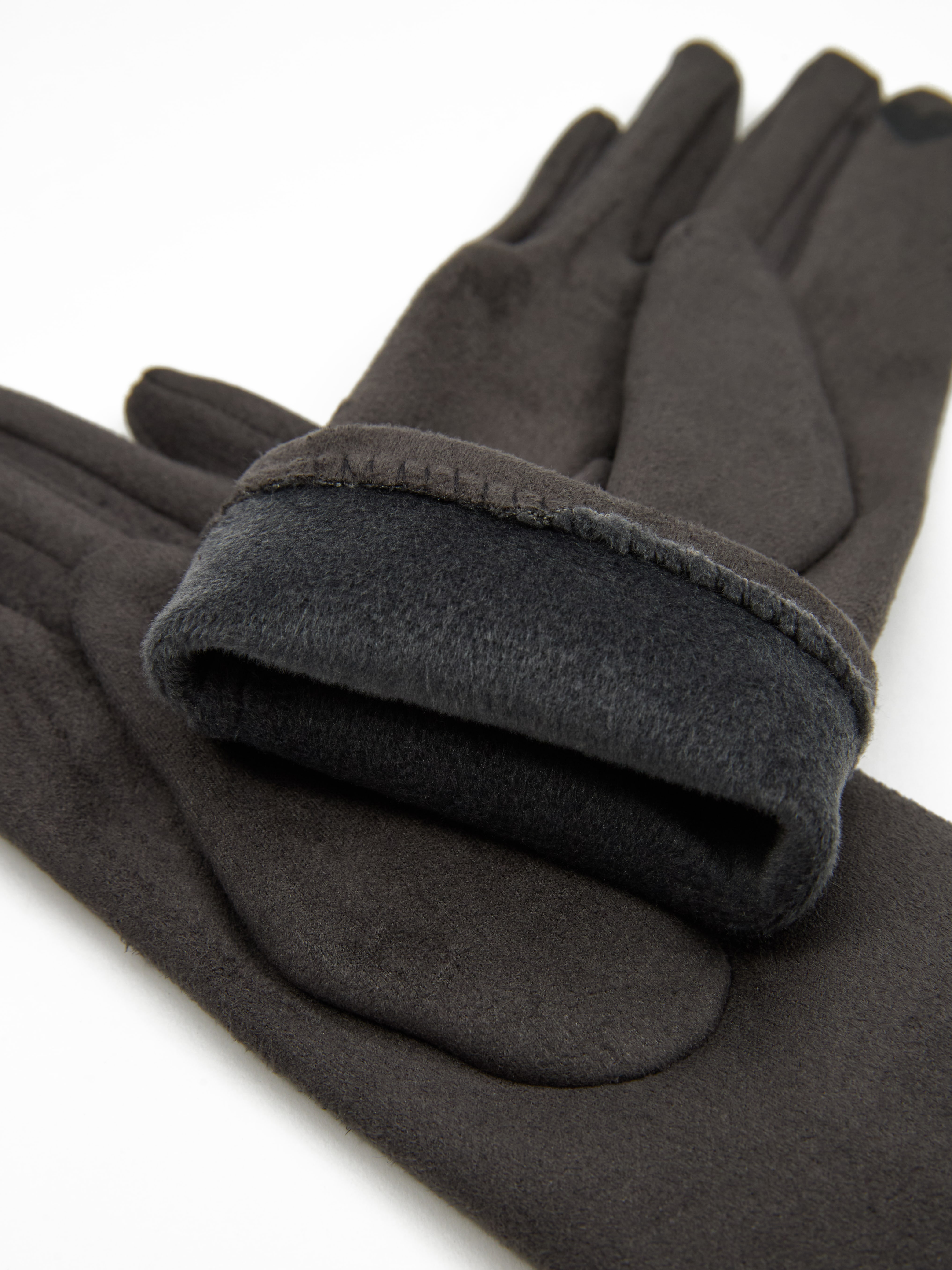 Orsay Grey women&#039;s gloves - Women&#039;s