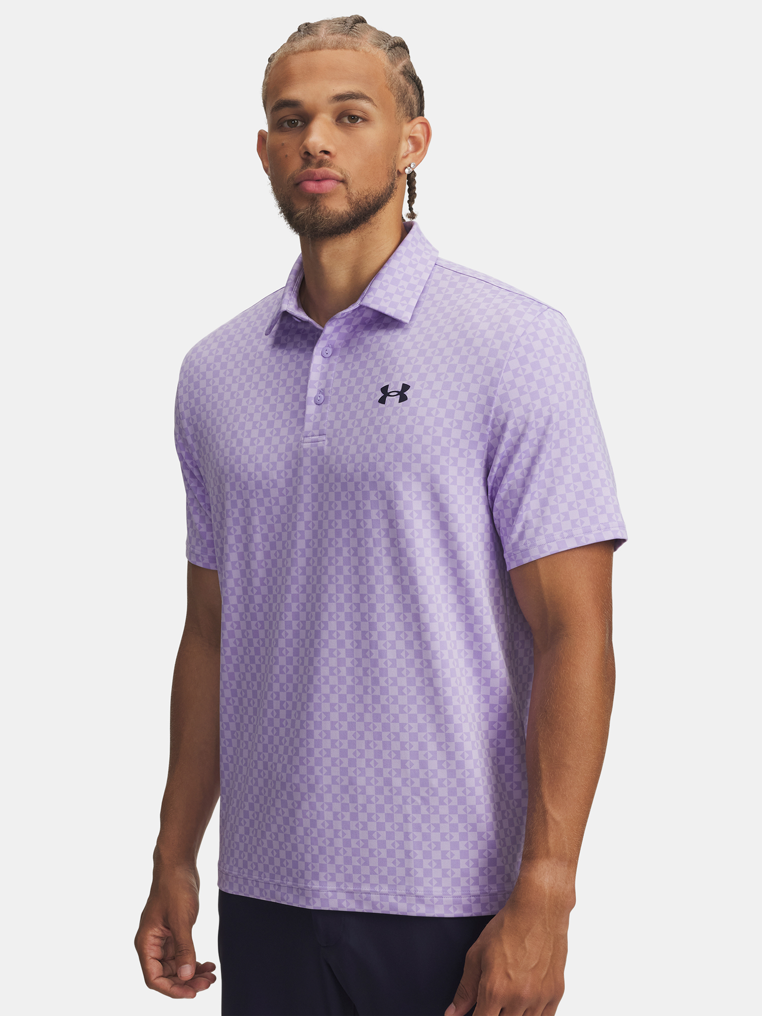 Under Armour UA Playoff 3.0 Printed Polo-PPL Men's T-Shirt - Men's
