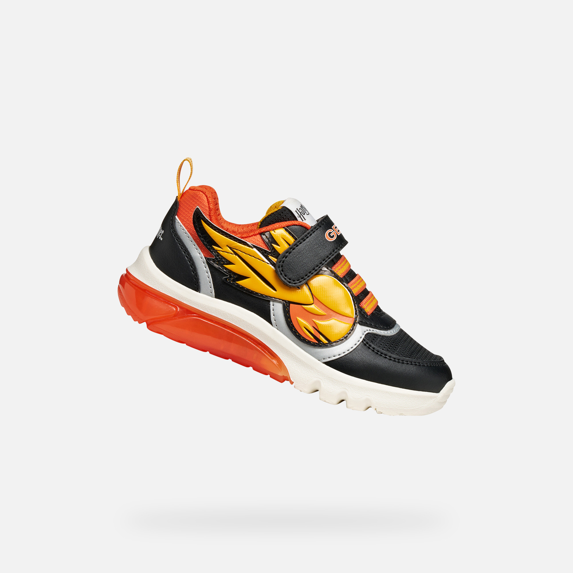 Black boys sneakers Geox Ciberdron Harry Potter - Boys