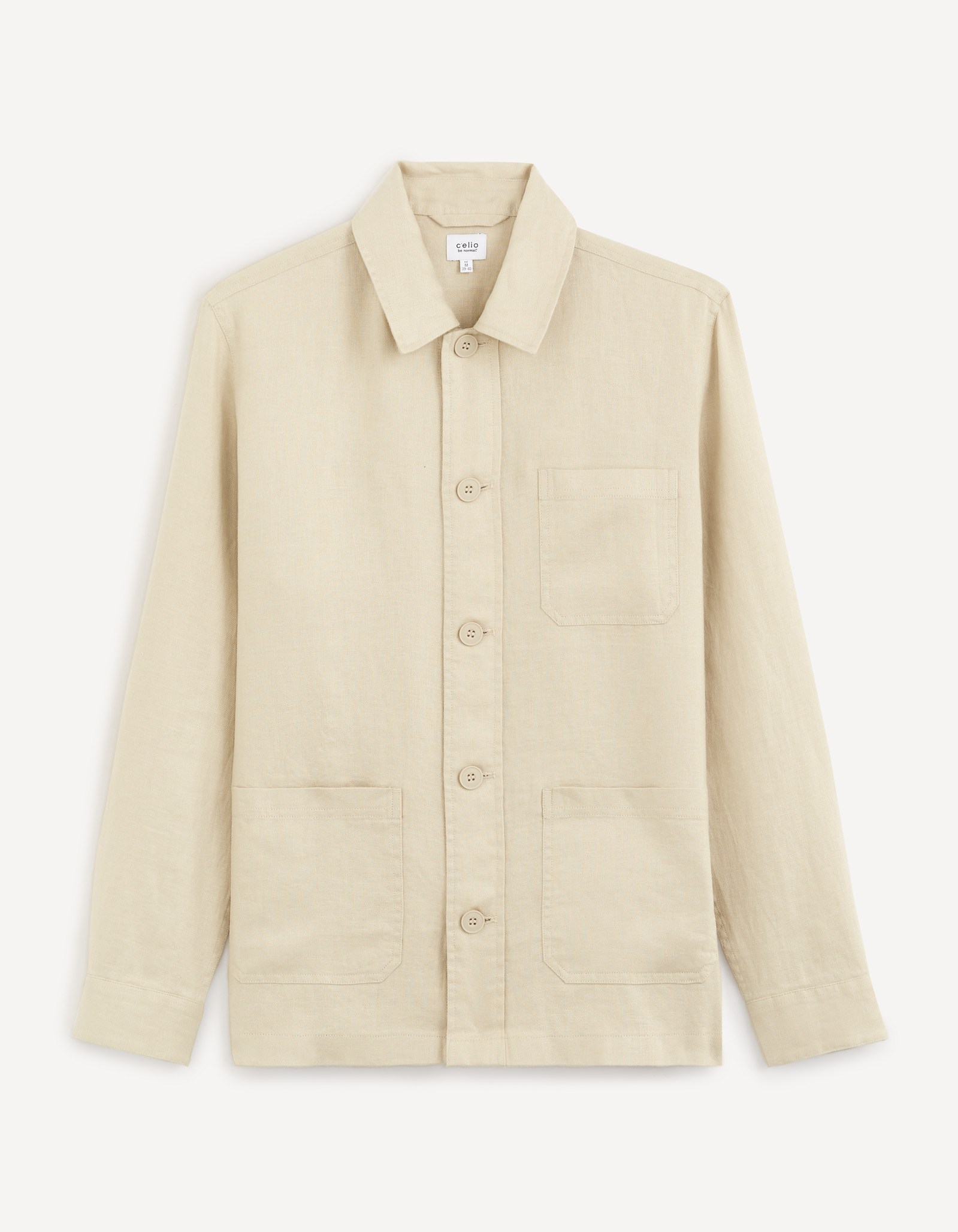 Camasi casual pentru barbati Celio - bej