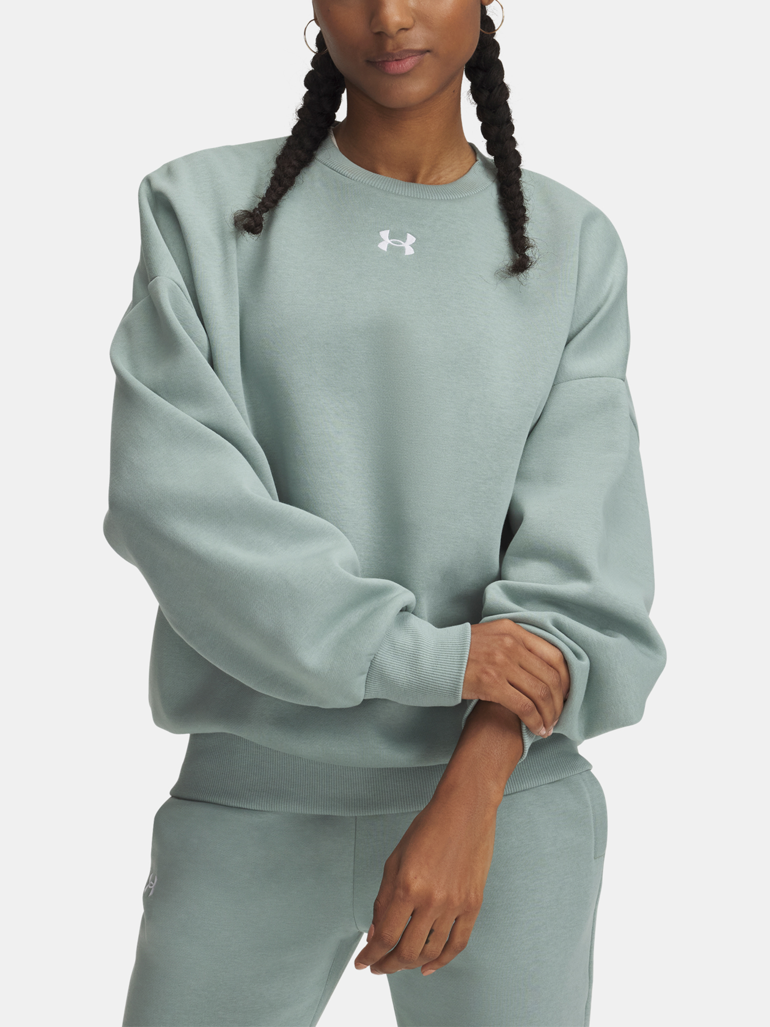 Women&#039;s sweatshirt Under Armour UA Rival Fleece OS Crew - Women&#039;s