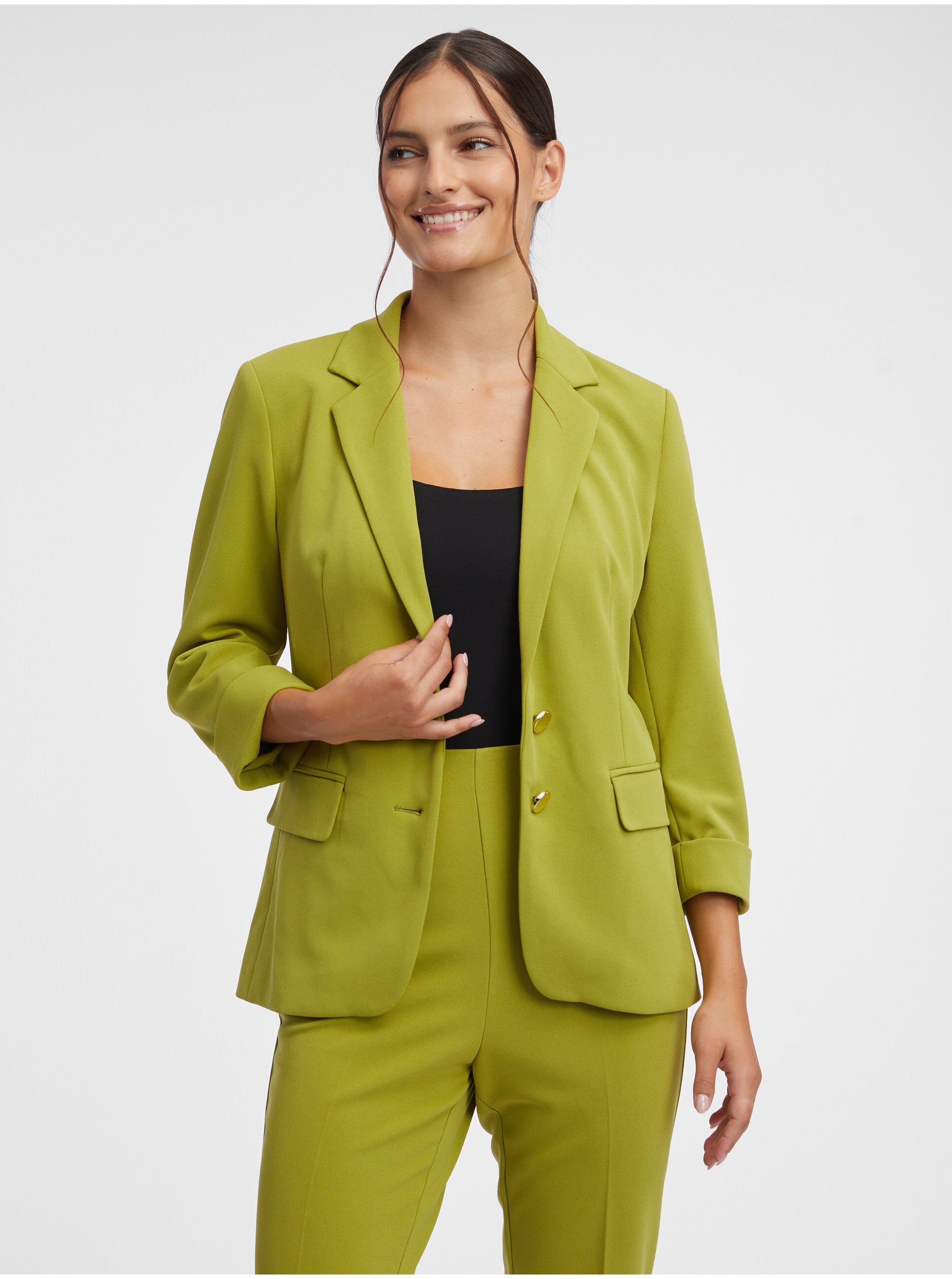 Sacouri si blazere pentru femei ORSAY - verde