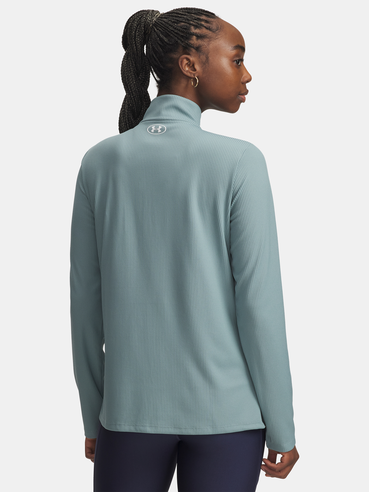 Under Armour Tech Rib 1/2 Zip-GRN Women's T-Shirt - Women's