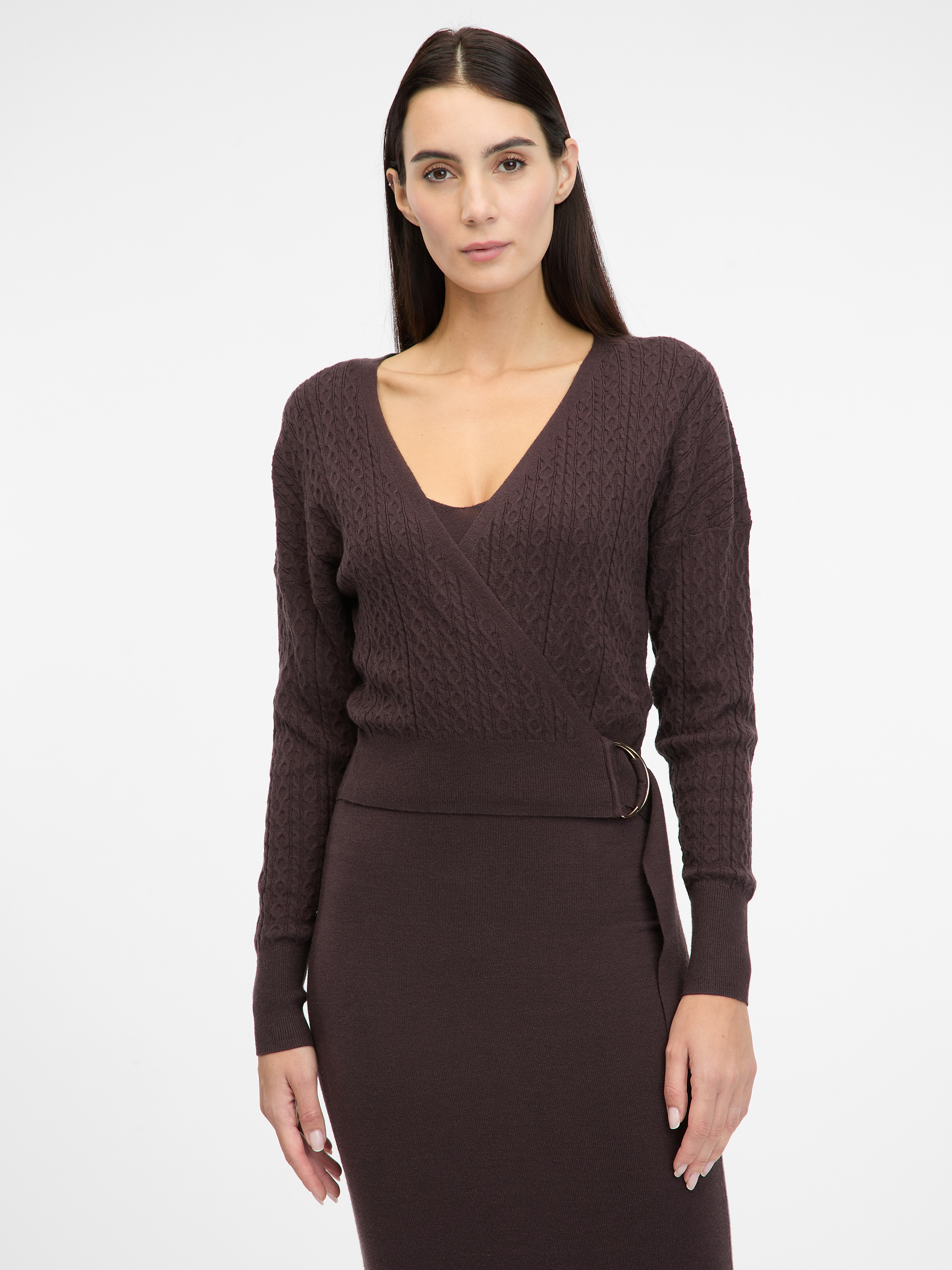 Brown women's midi dress ORSAY - Women's