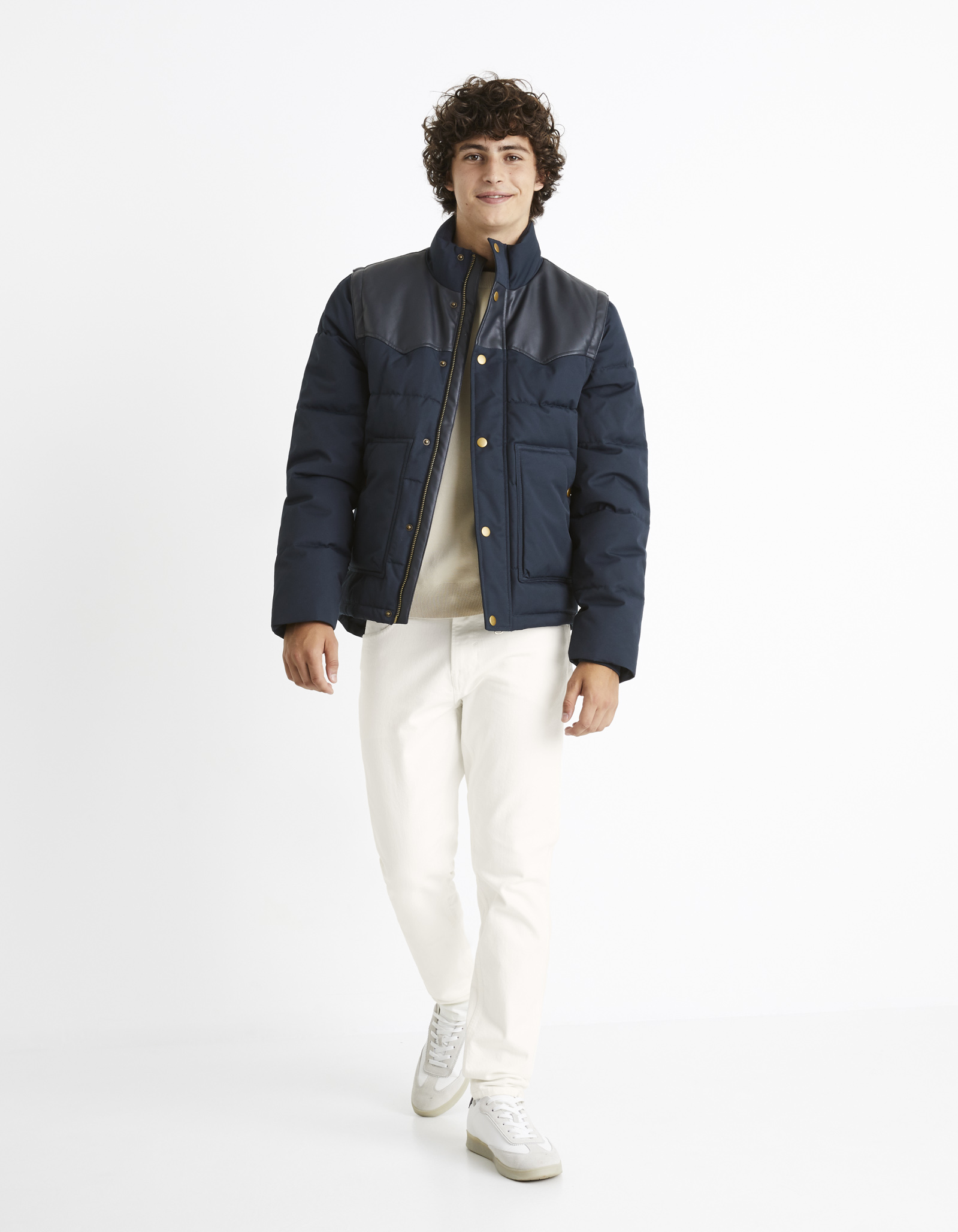 Jachete si tricouri pentru barbati Celio - albastru inchis