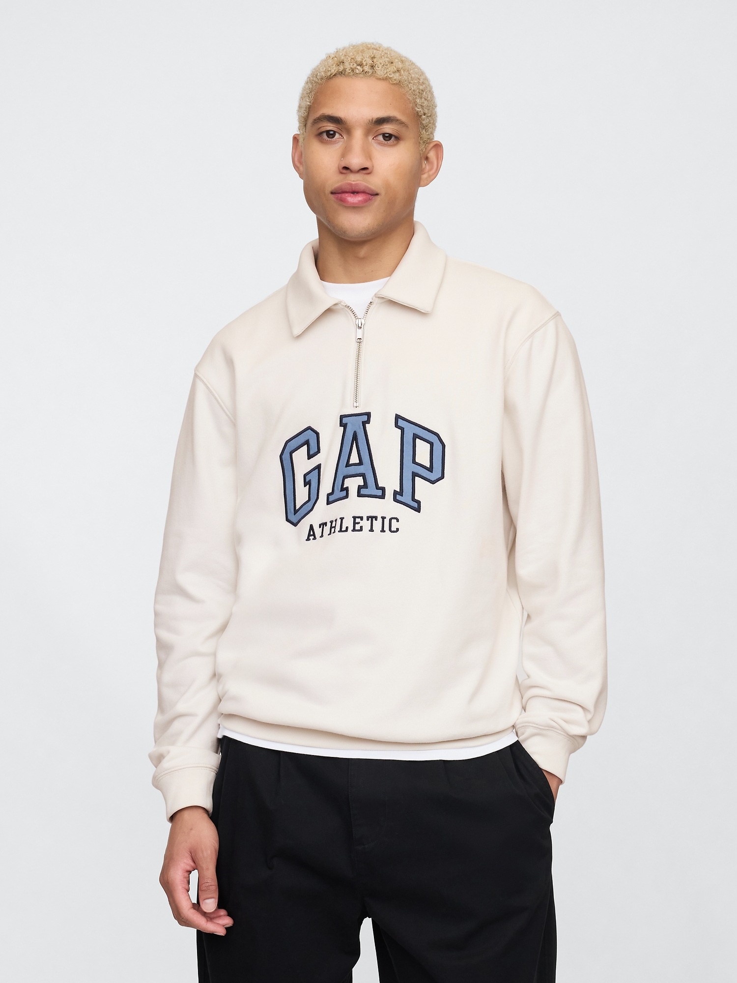 GAP Polo sweatshirt with logo - Mens