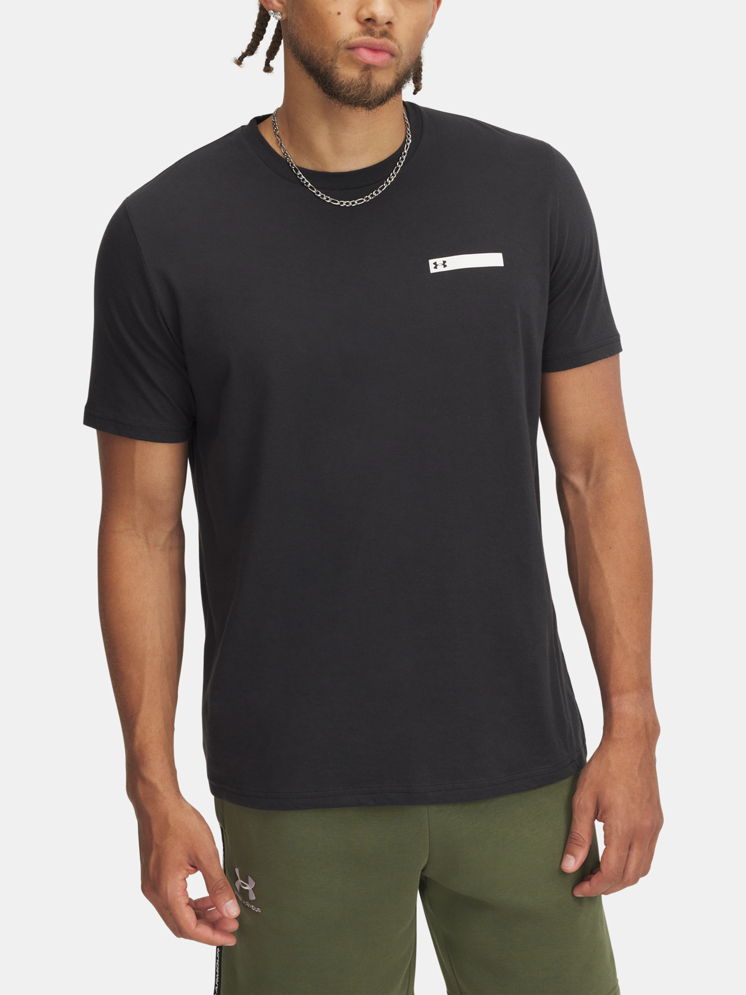 Men's T-shirt Under Armour UA M LC STRIP LOGO SS - Men's